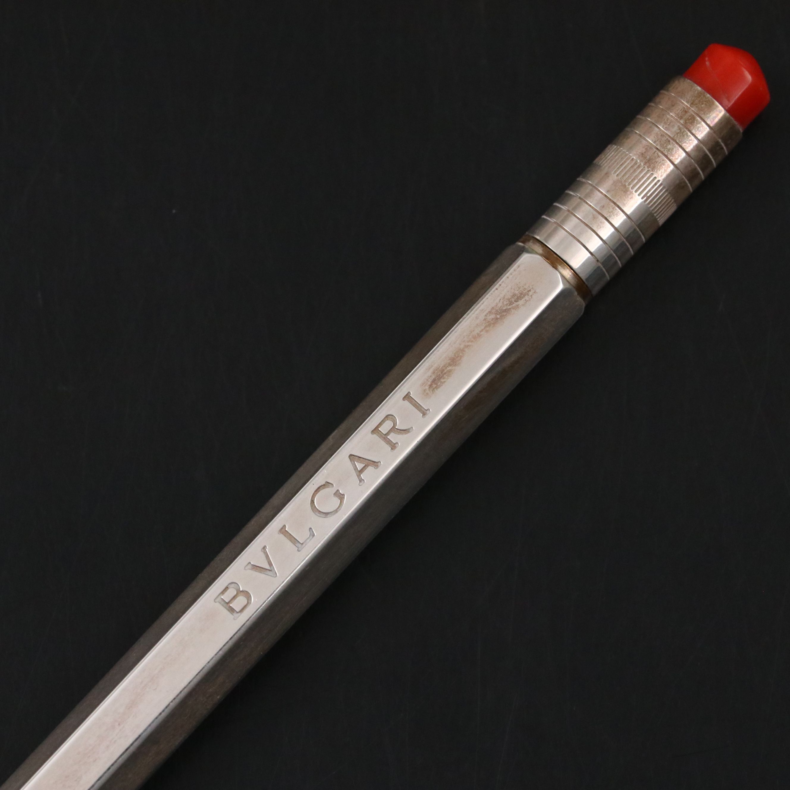 Bulgari Sterling Silver Ballpoint Pen