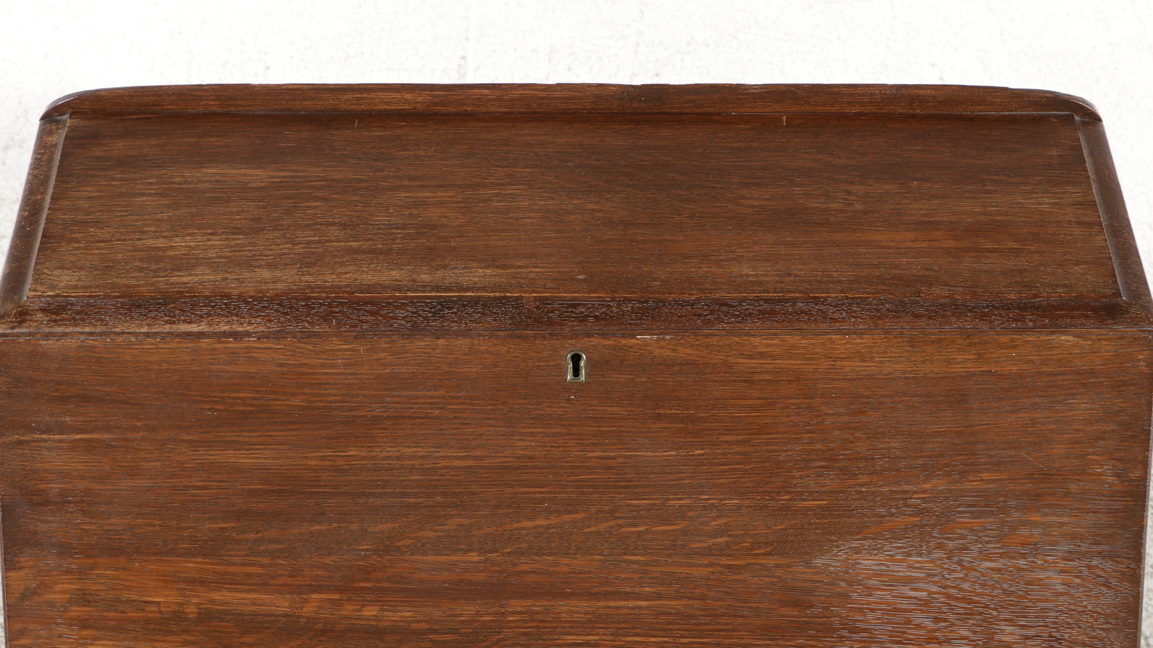 W.B. Moses & Sons Slant-Front Bureau Desk, Early 20th Century