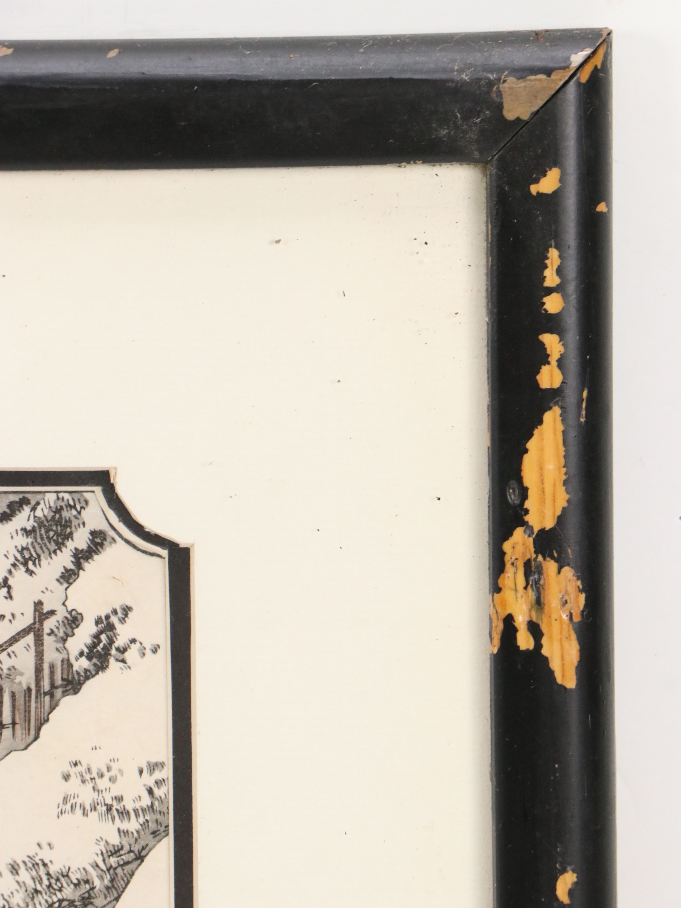 Japanese Woodblocks After Utagawa Hiroshige "The Lake at Hakone" and Other