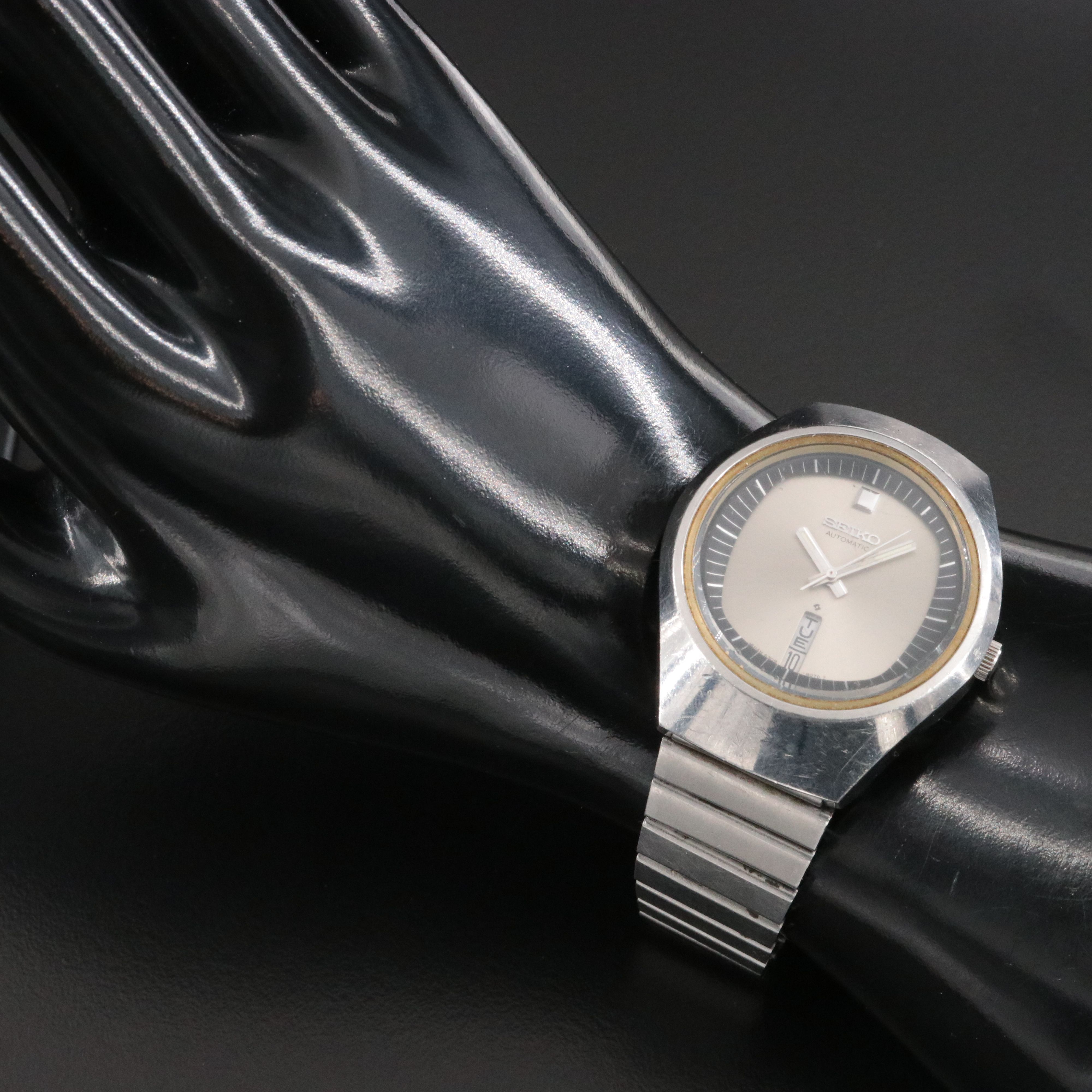 Vintage Seiko TV Style Dial Automatic Watch 6309-8079