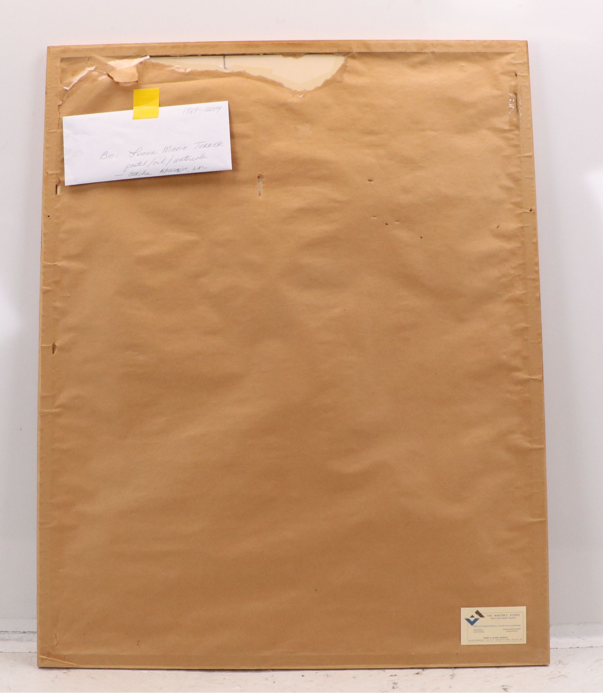 Leona M. Turner Pastel Drawing "Mountain Man"