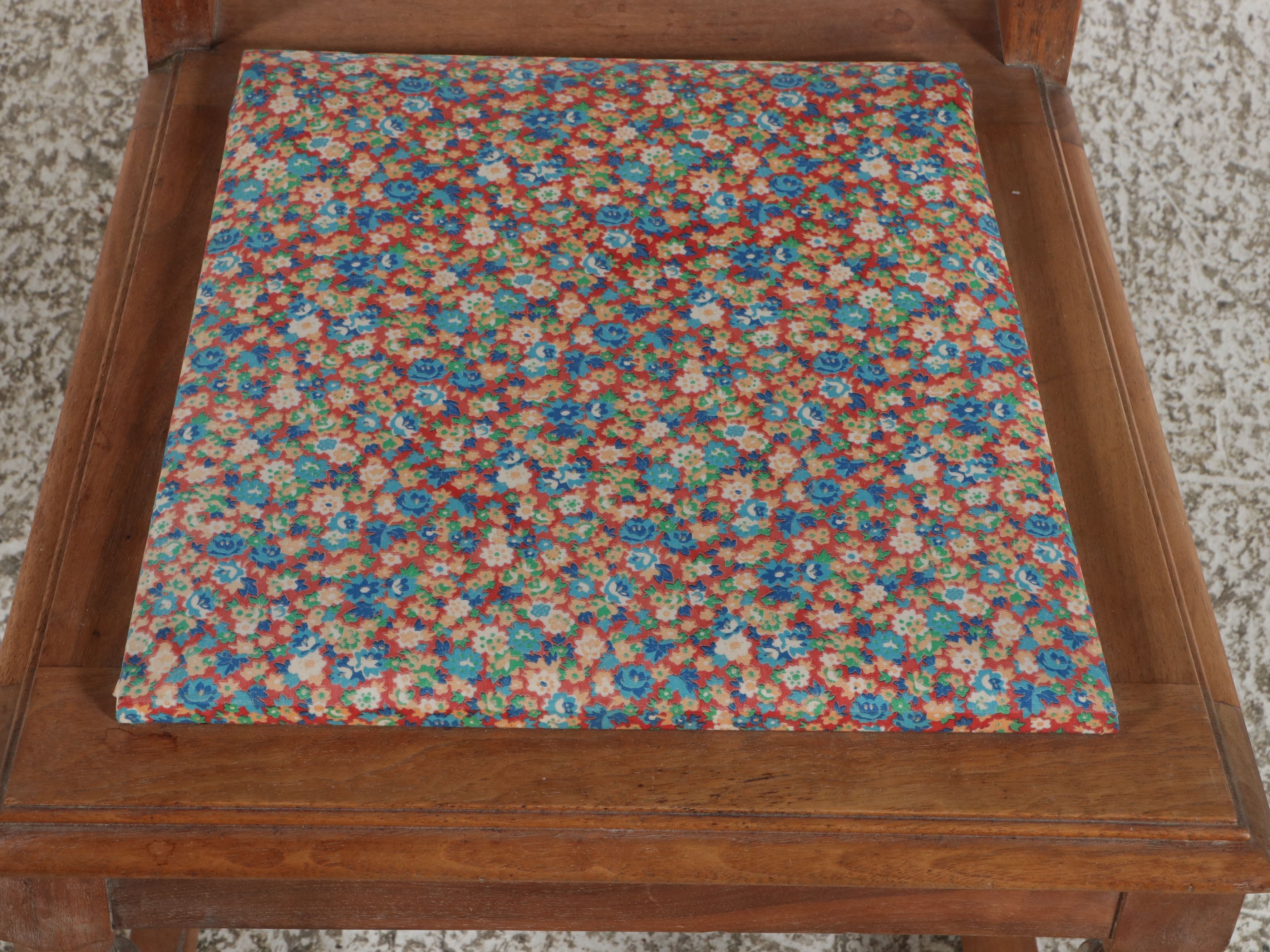 American Victorian Style Child's Slant-Front Desk and Rocking Chair