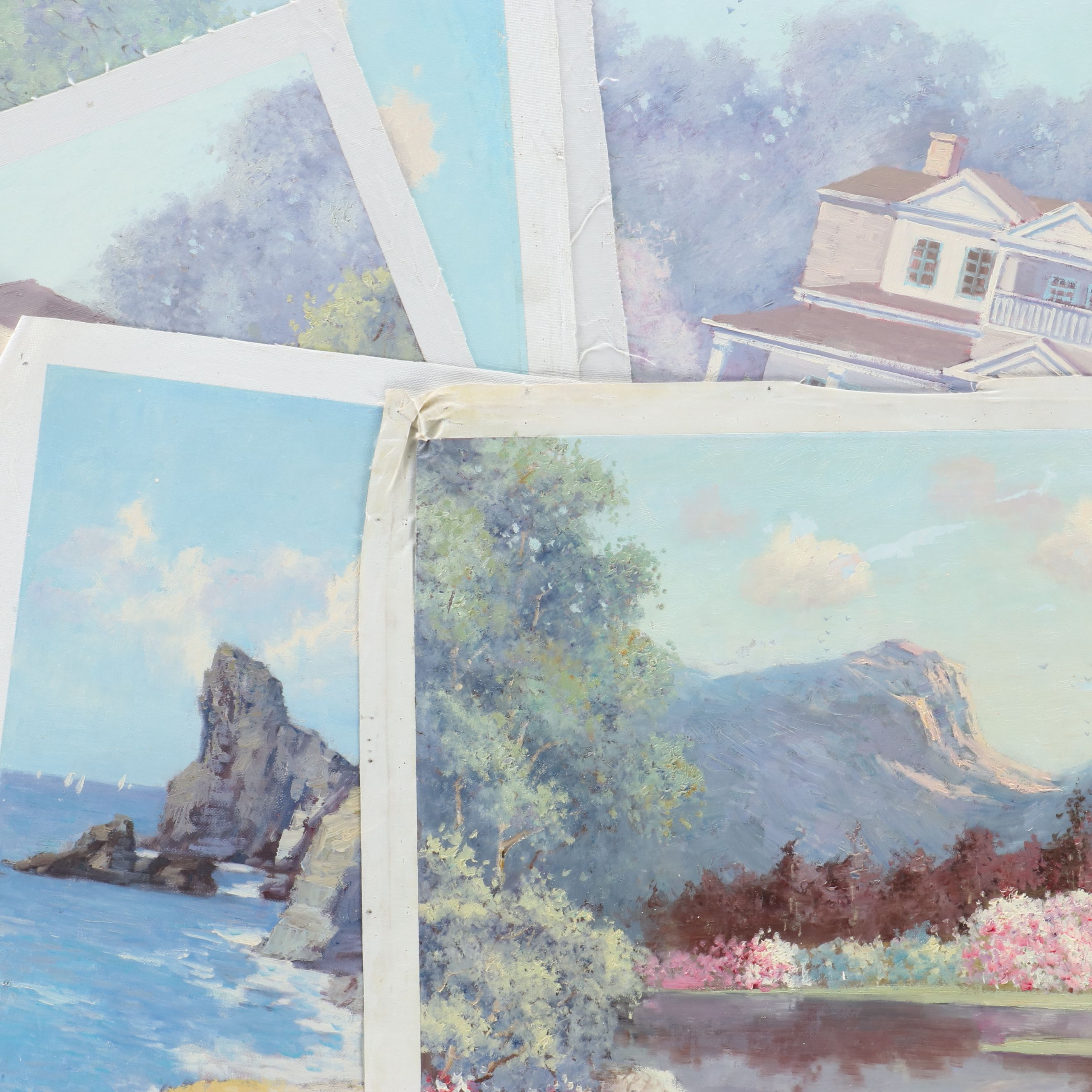 Uncommon Discoveries: Cozy Springtime Paintings on Canvas