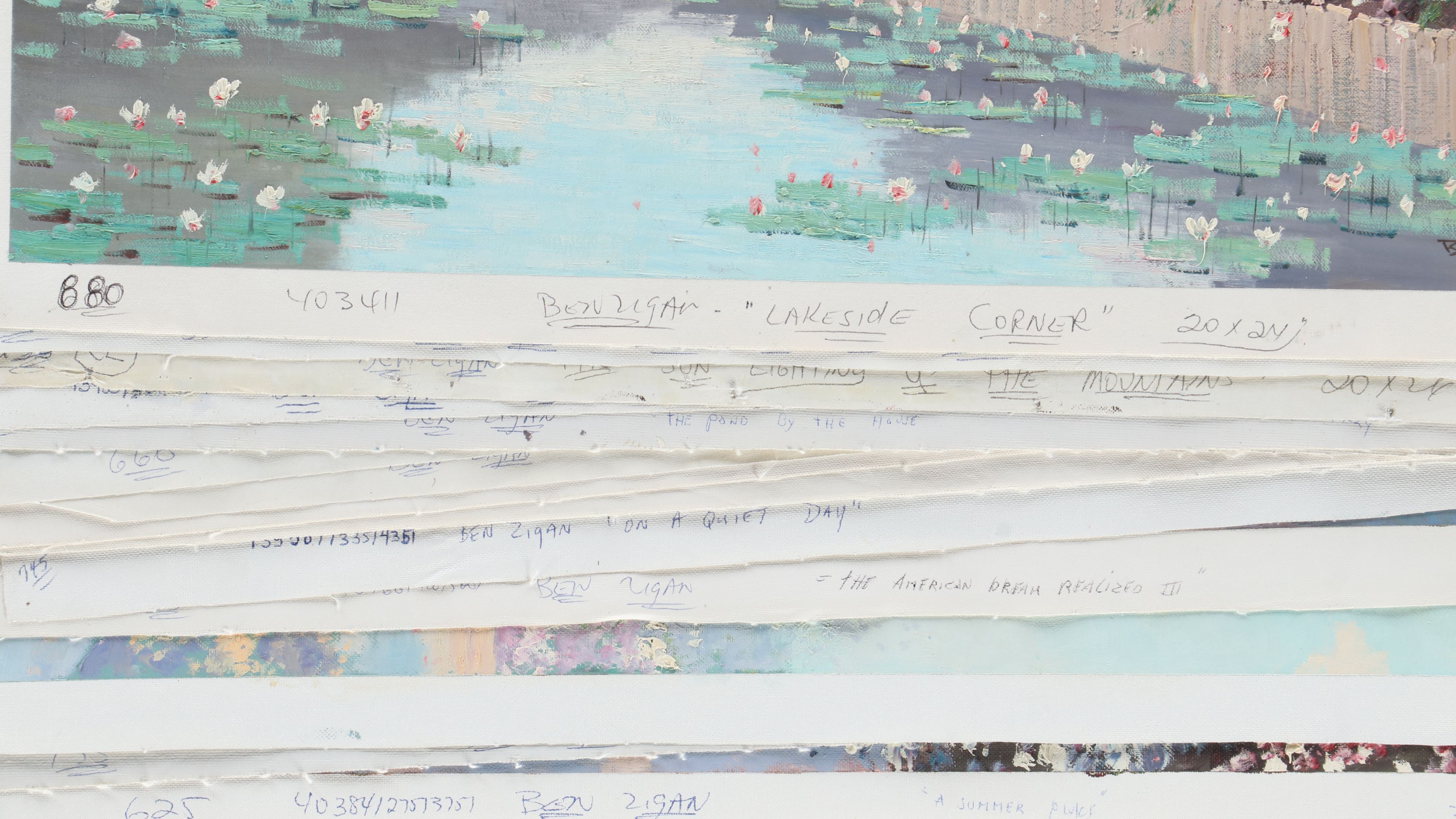 Uncommon Discoveries: Cozy Springtime Paintings on Canvas