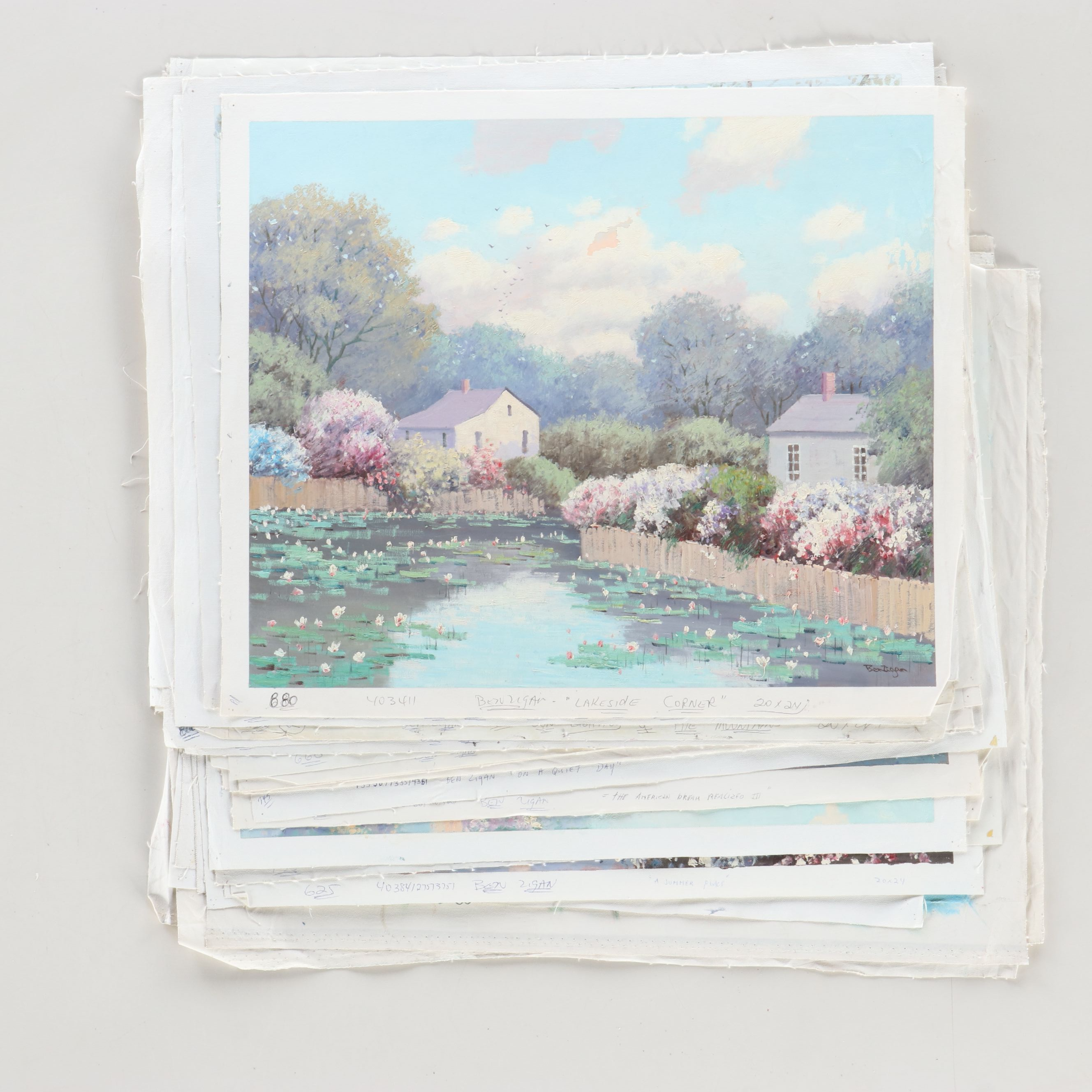 Uncommon Discoveries: Cozy Springtime Paintings on Canvas