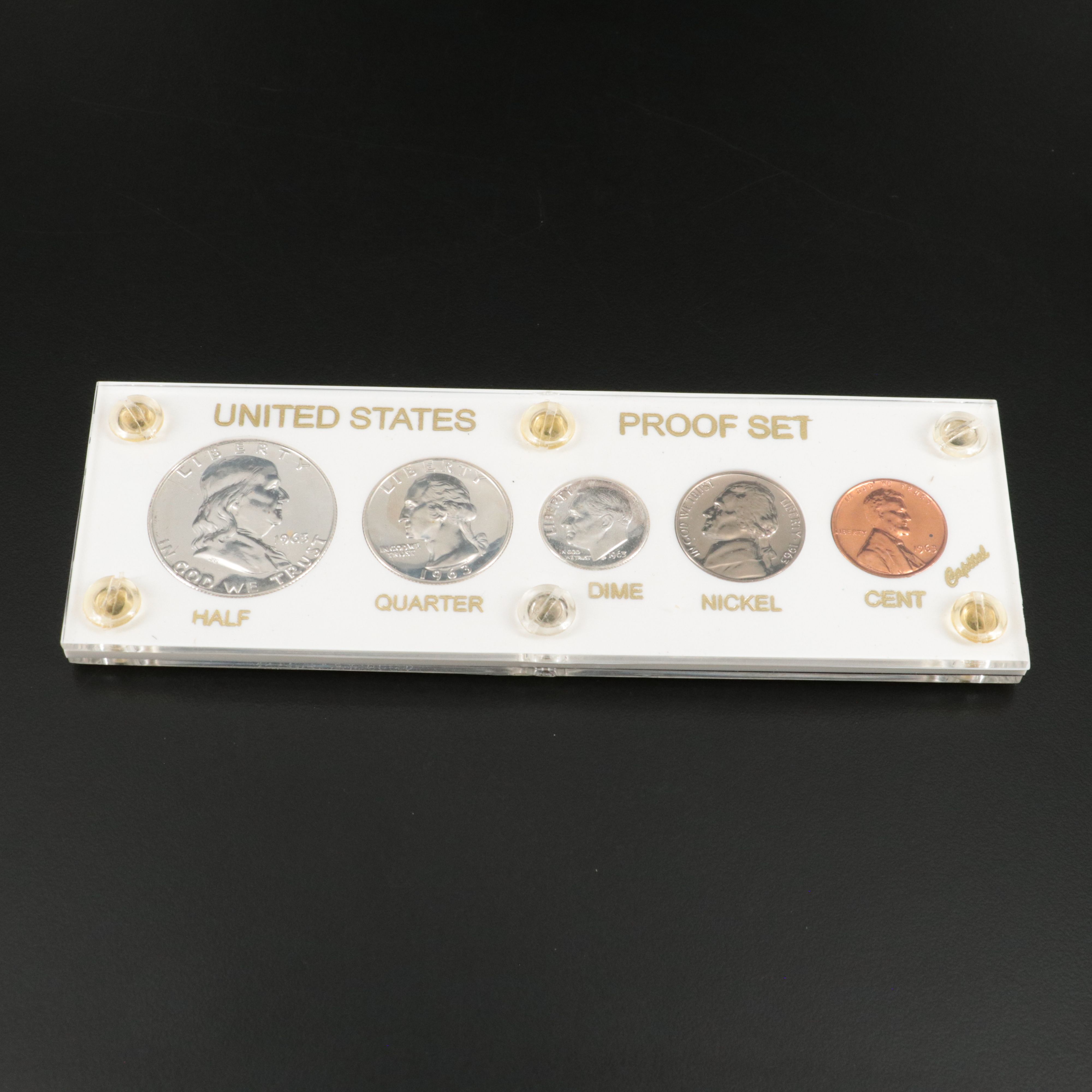 Two Classic U.S. Silver Proof Sets 1963 and 1964