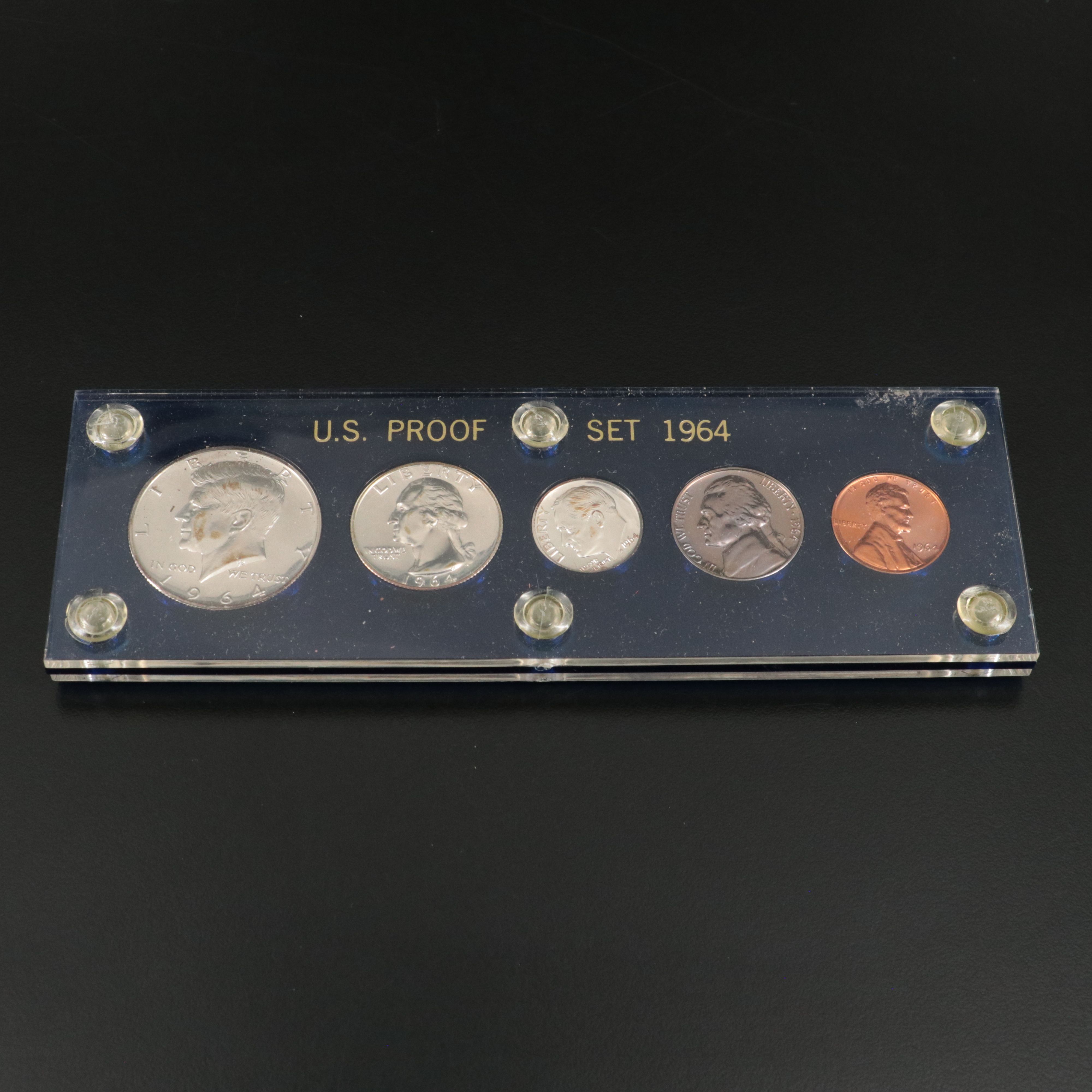 Two Classic U.S. Silver Proof Sets 1963 and 1964