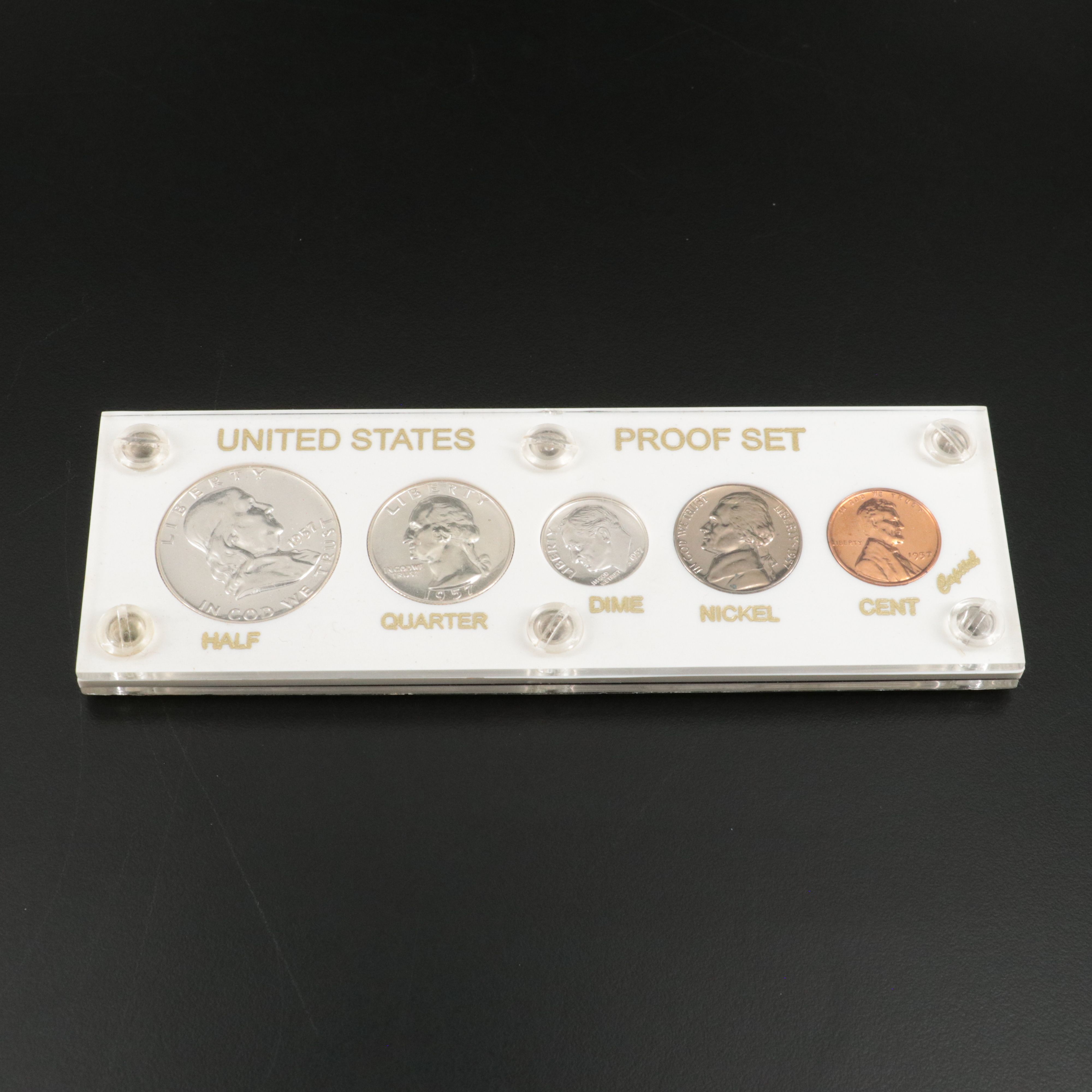Two Classic U.S. Silver Proof Sets 1957 and 1961