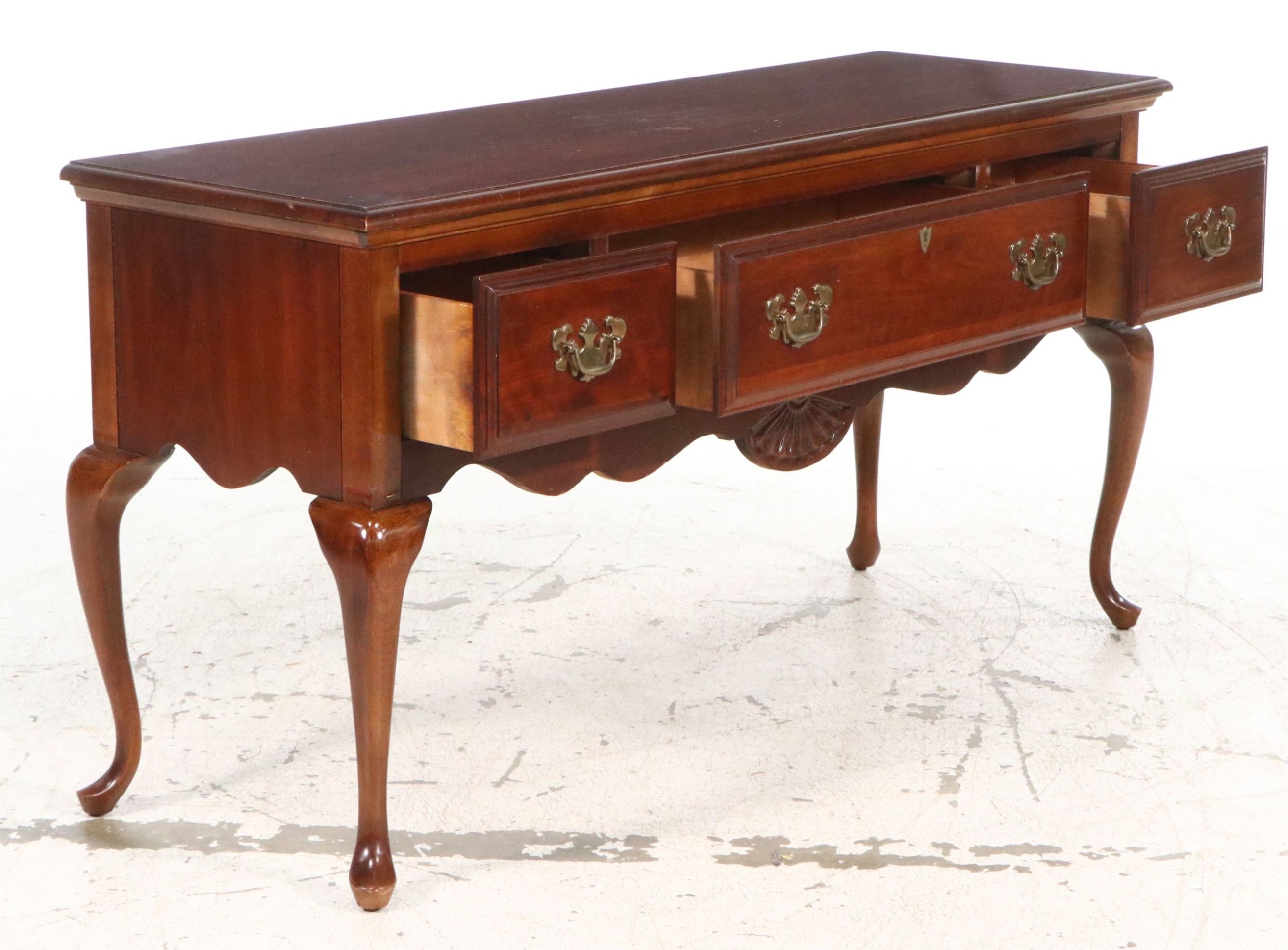 American Drew Queen Anne Style Cherry Sideboard