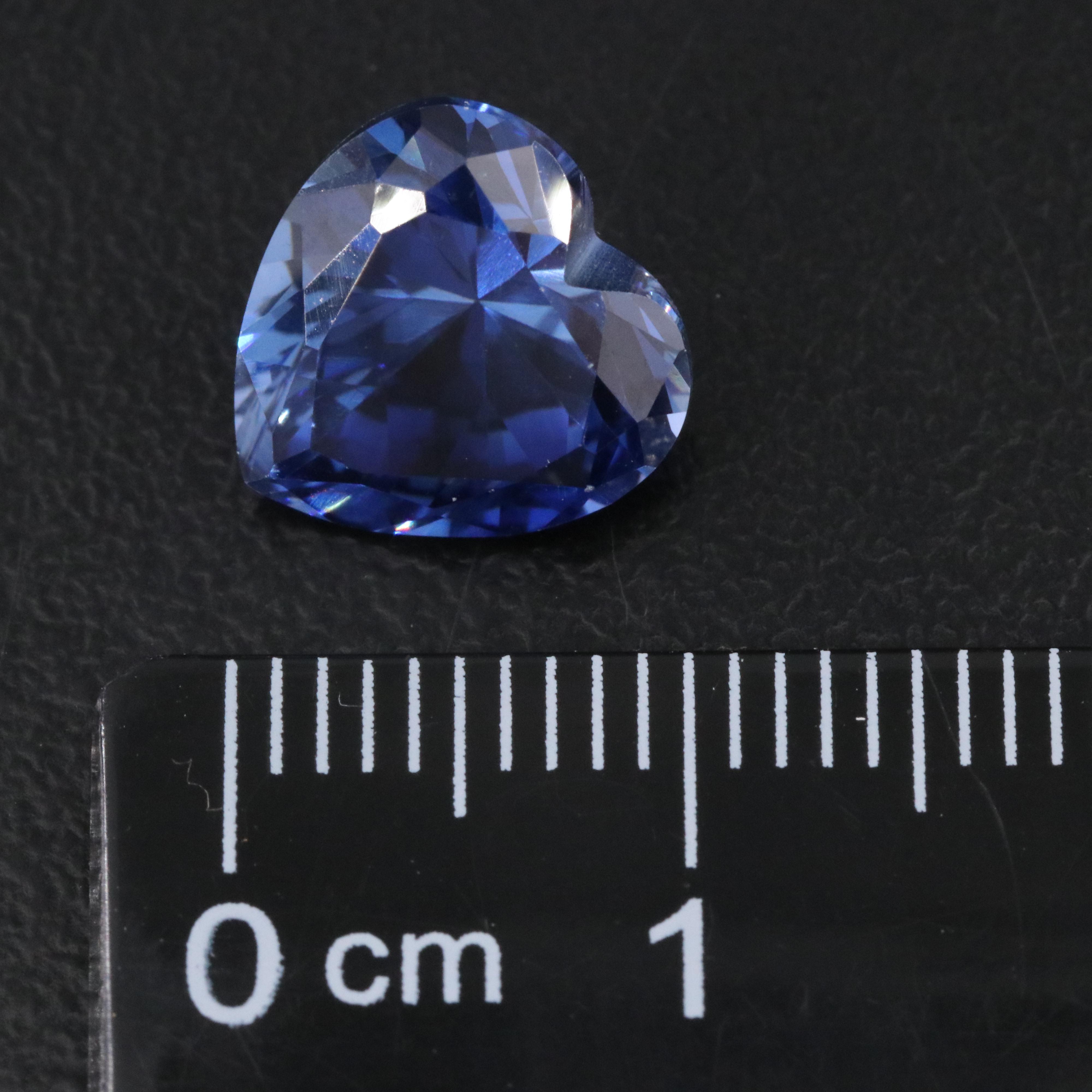 Loose 9.29 CTW Lab Grown Sappphire Pair