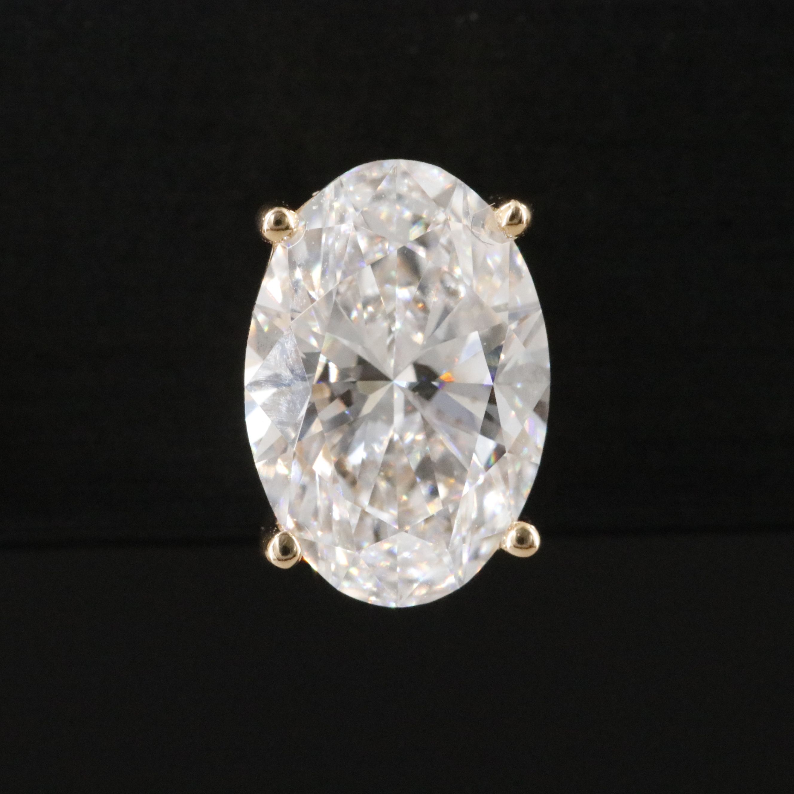 18K 3.06 CTW Lab Grown Diamond Stud Earrings with IGI Reports