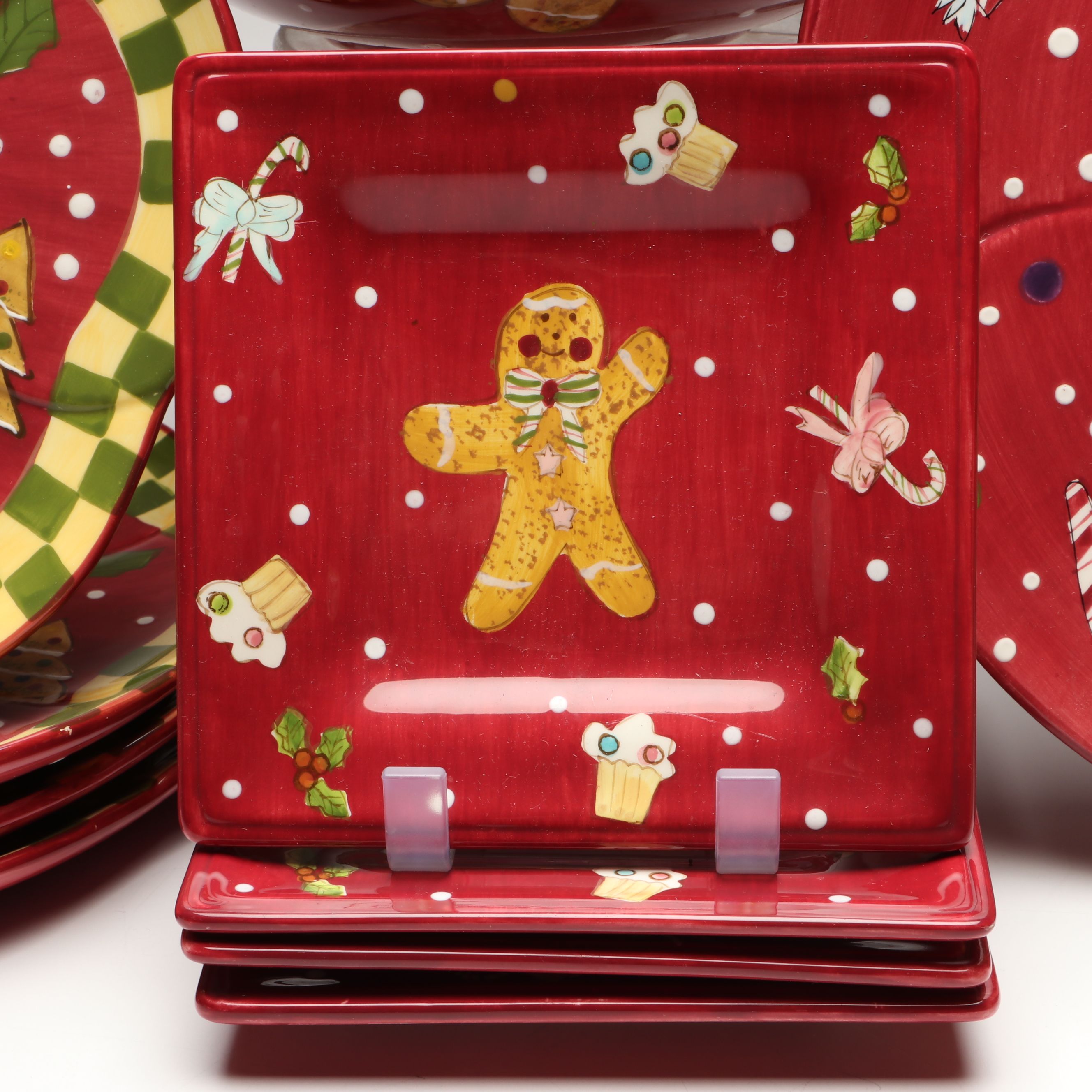 Laurie Gates "Christmas Treats" Punch Bowl with More Kitchenware and Décor