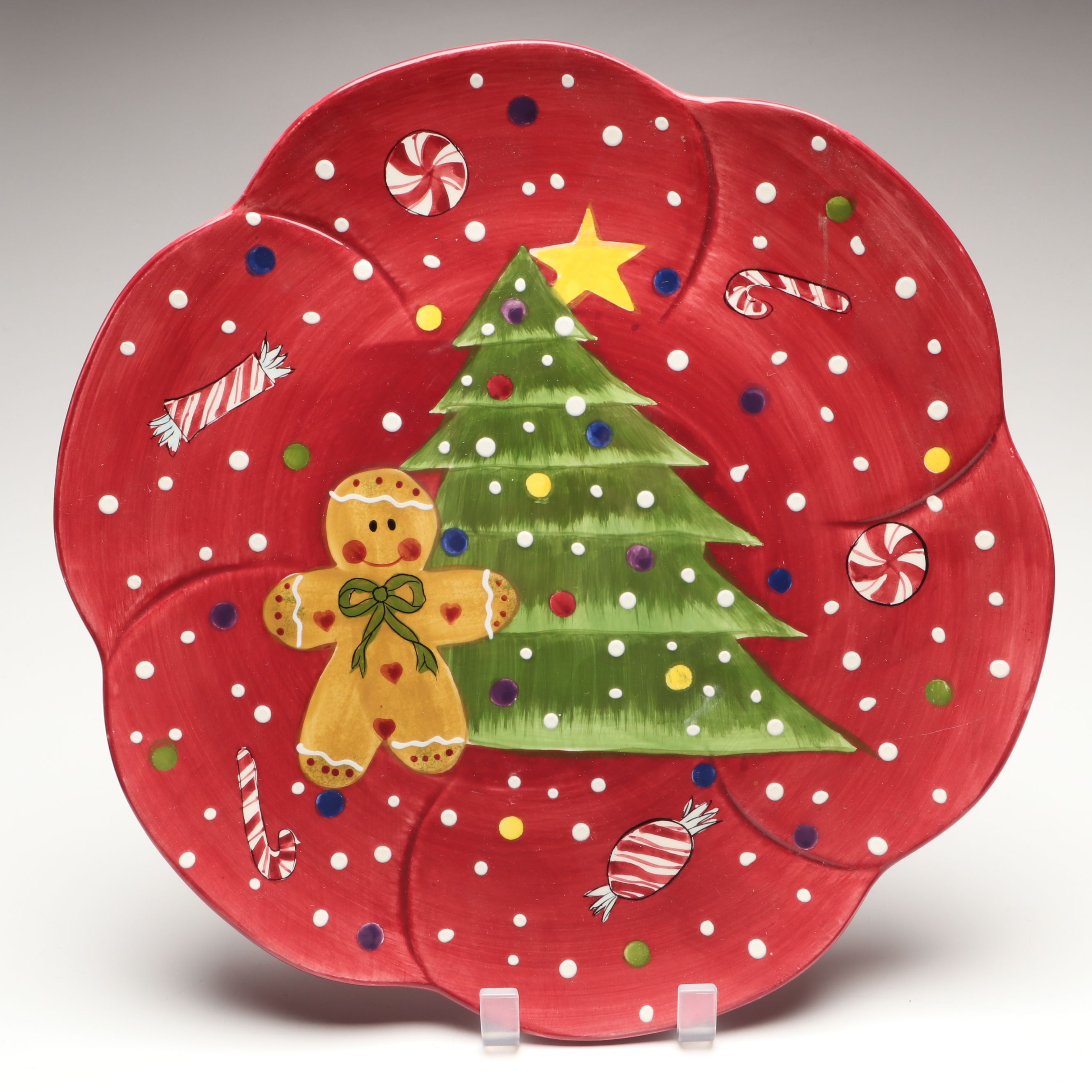 Laurie Gates "Christmas Treats" Punch Bowl with More Kitchenware and Décor