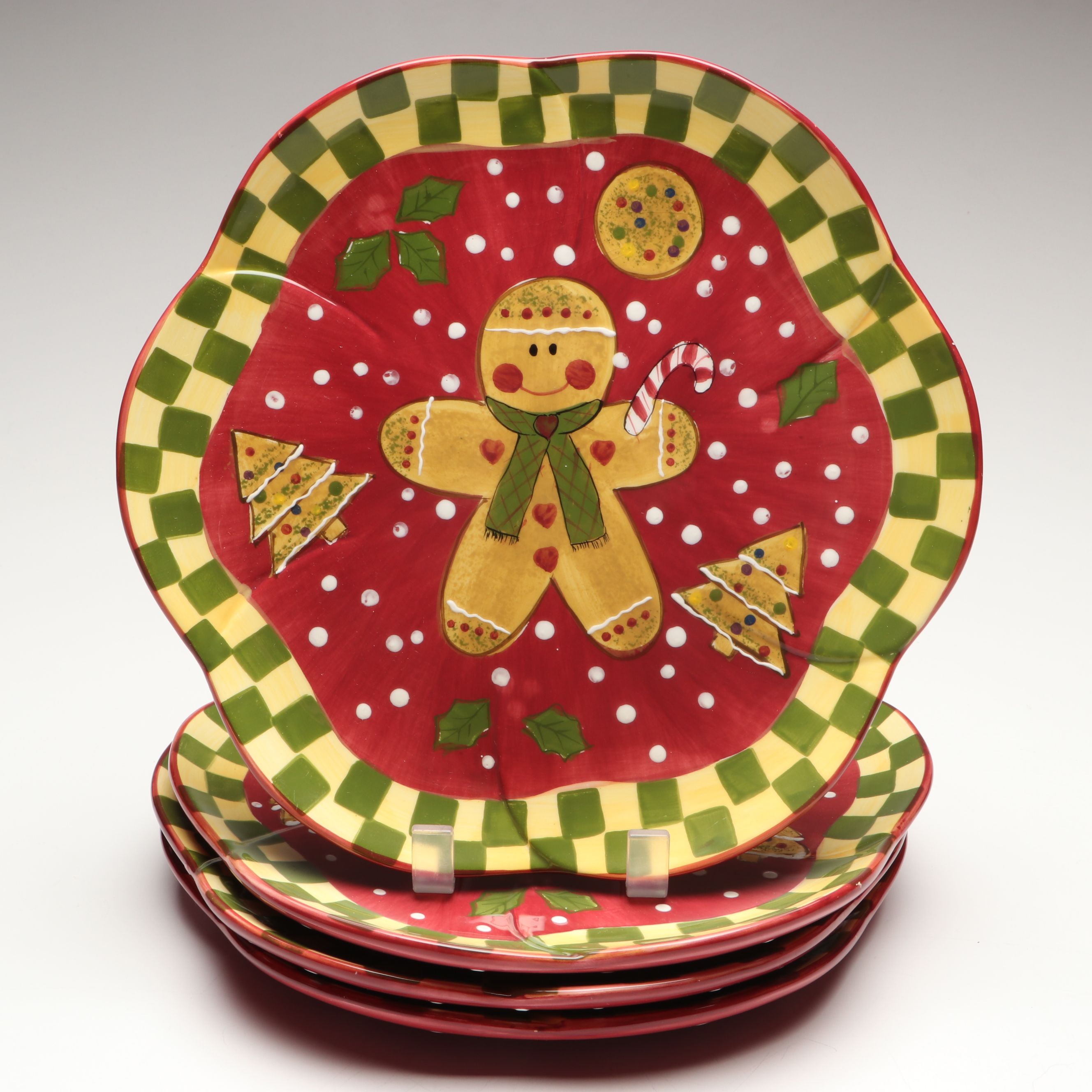Laurie Gates "Christmas Treats" Punch Bowl with More Kitchenware and Décor