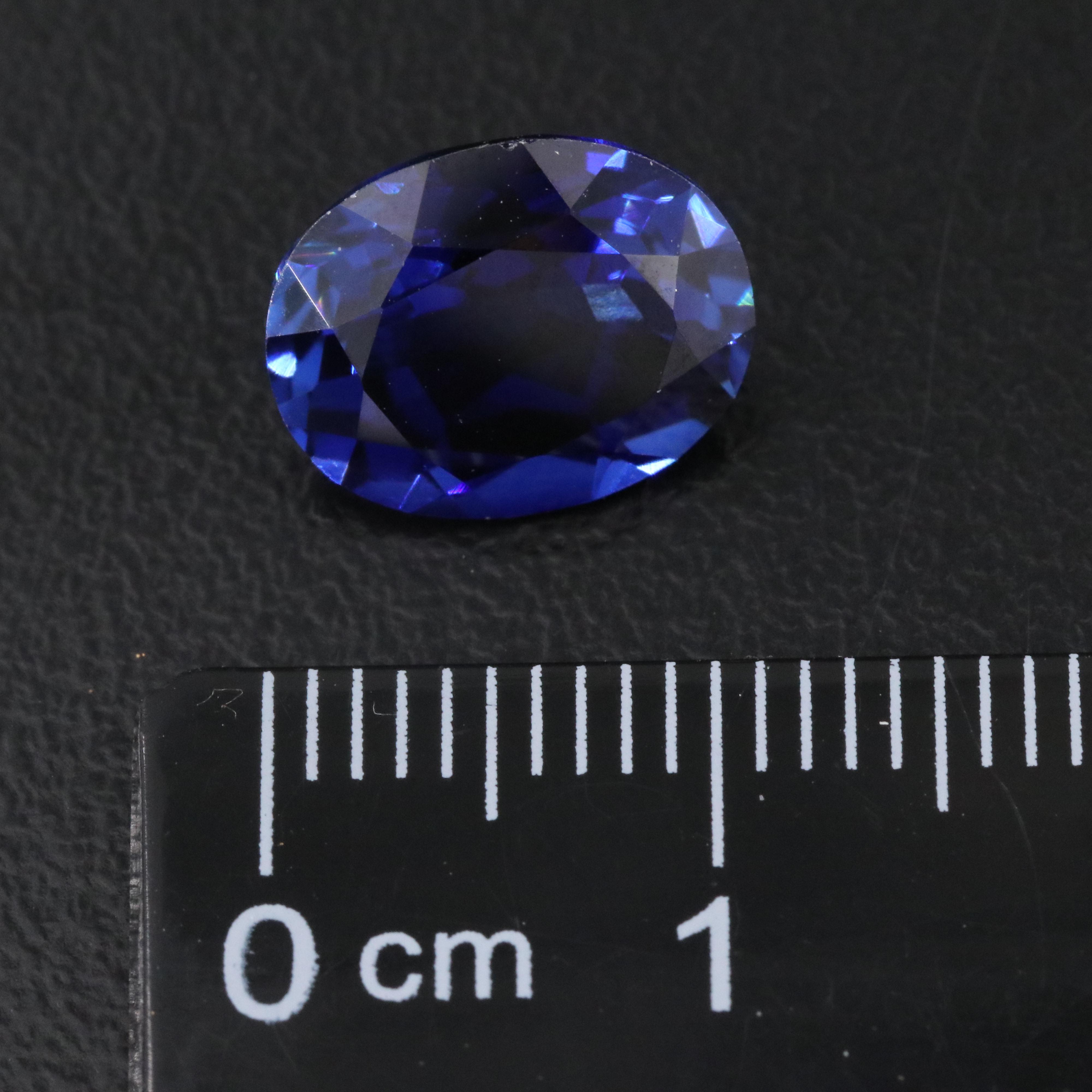 Loose 9.92 CTW Lab Grown Sapphire Pair