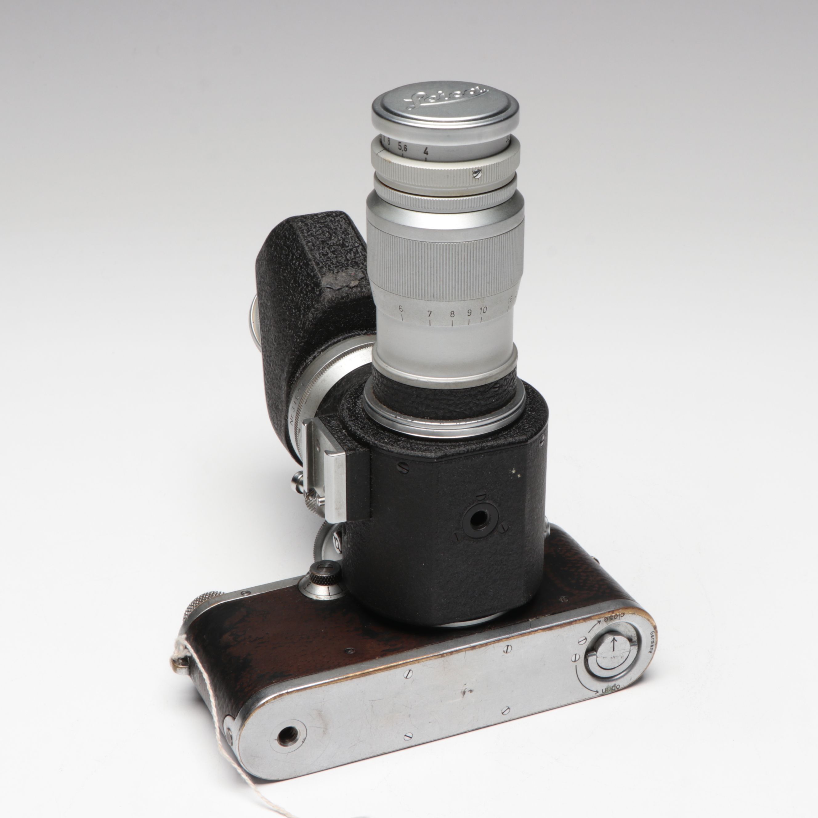 Pre WWII Leica Model IIIa with Visoflex 1 and Metraphot, Ca. 1937-1938