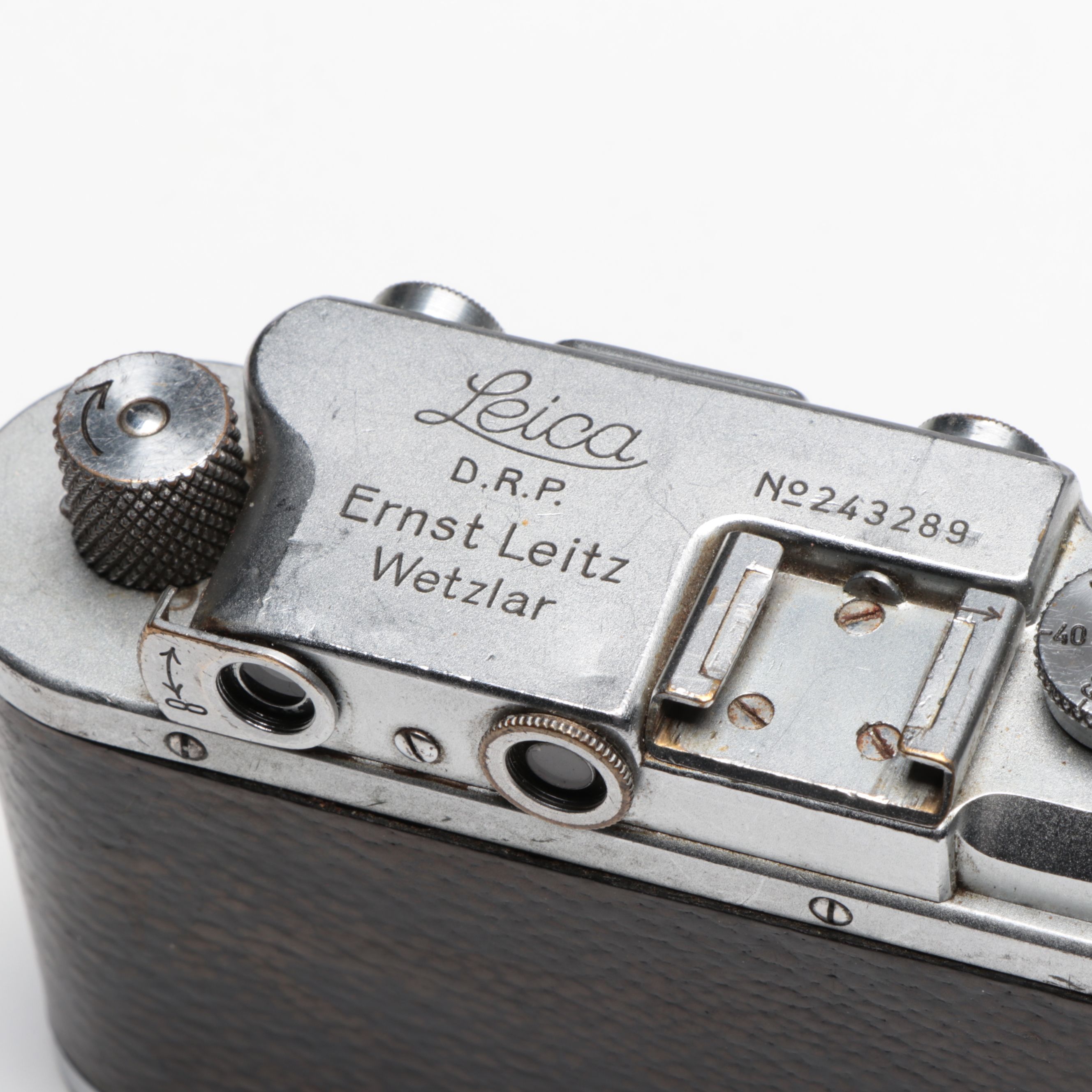 Pre WWII Leica Model IIIa with Visoflex 1 and Metraphot, Ca. 1937-1938