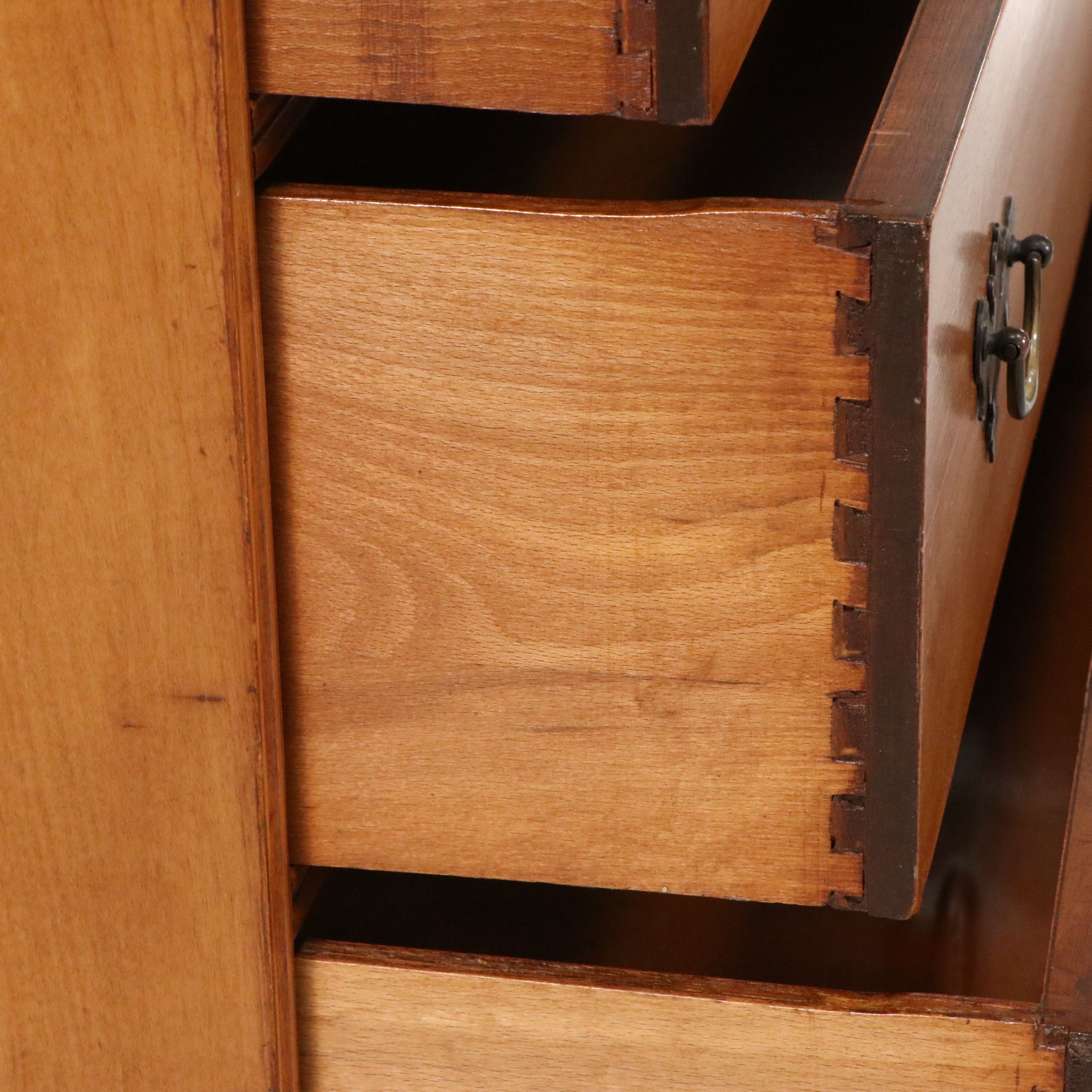 Baker Furniture Four-Drawer Maple Chest, Early 20th Century
