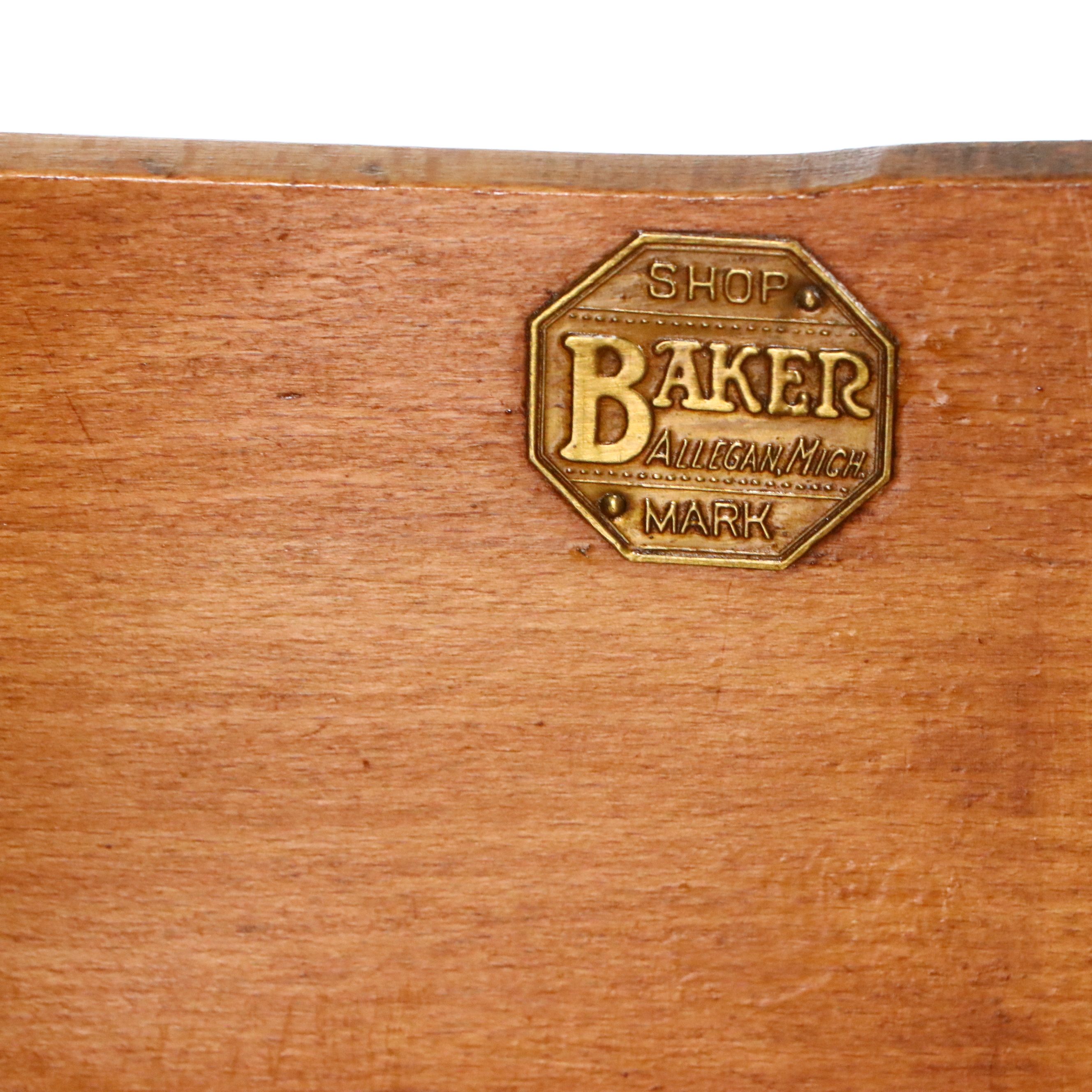 Baker Furniture Four-Drawer Maple Chest, Early 20th Century