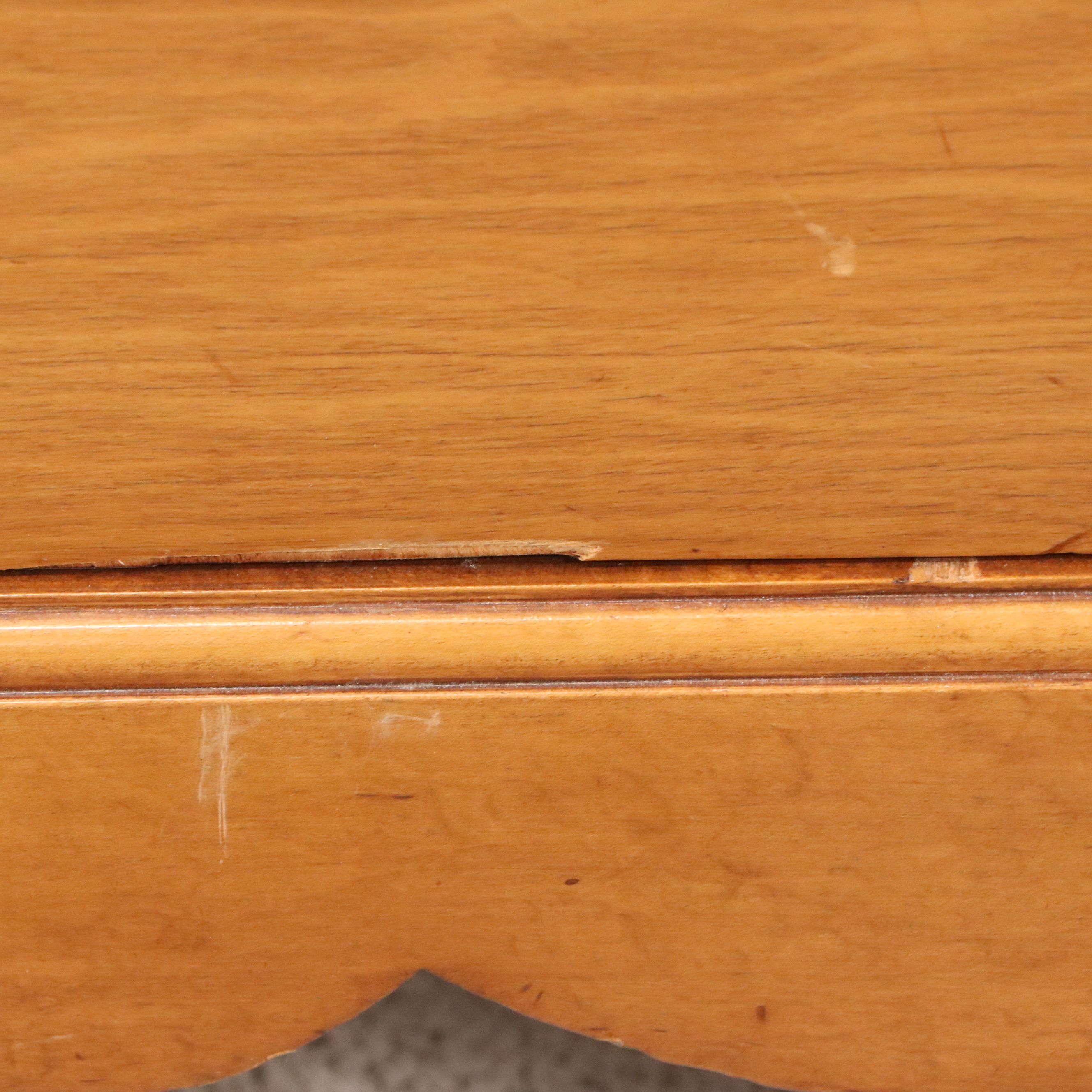 Baker Furniture Four-Drawer Maple Chest, Early 20th Century