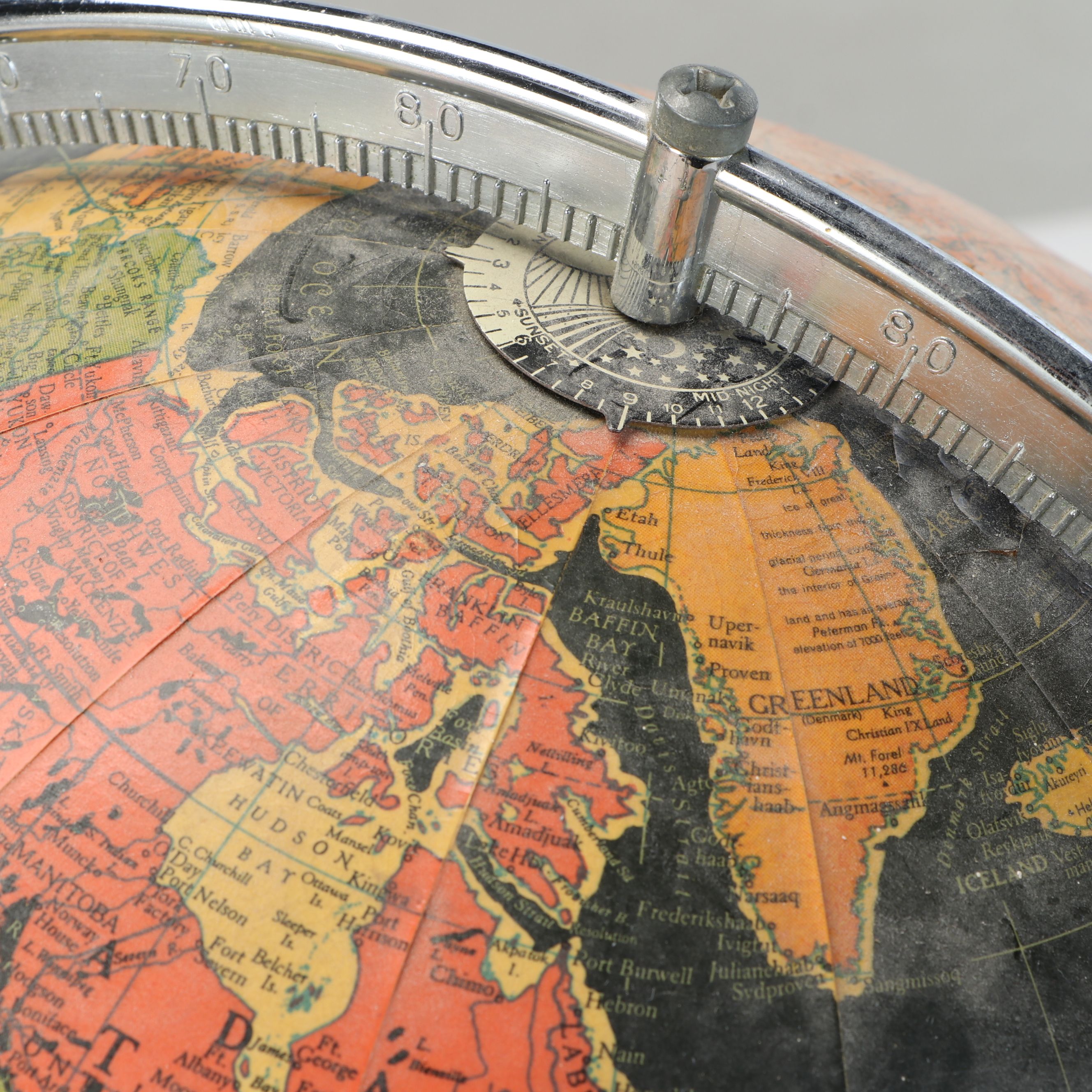 Replogle 12 Inch Starlight Vintage Globe, Mid-20th Century