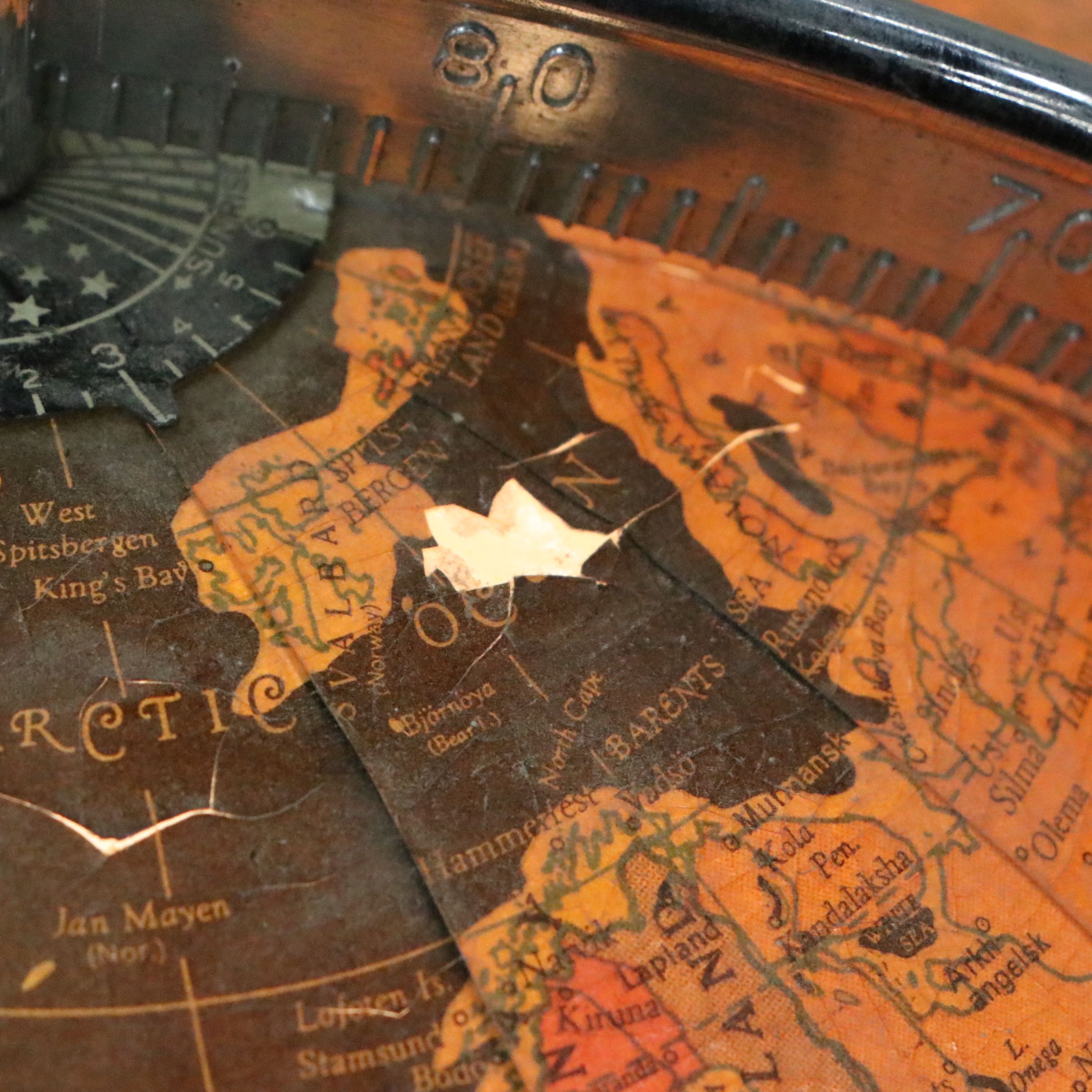 Replogle 12 Inch Starlight Vintage Globe, Mid-20th Century