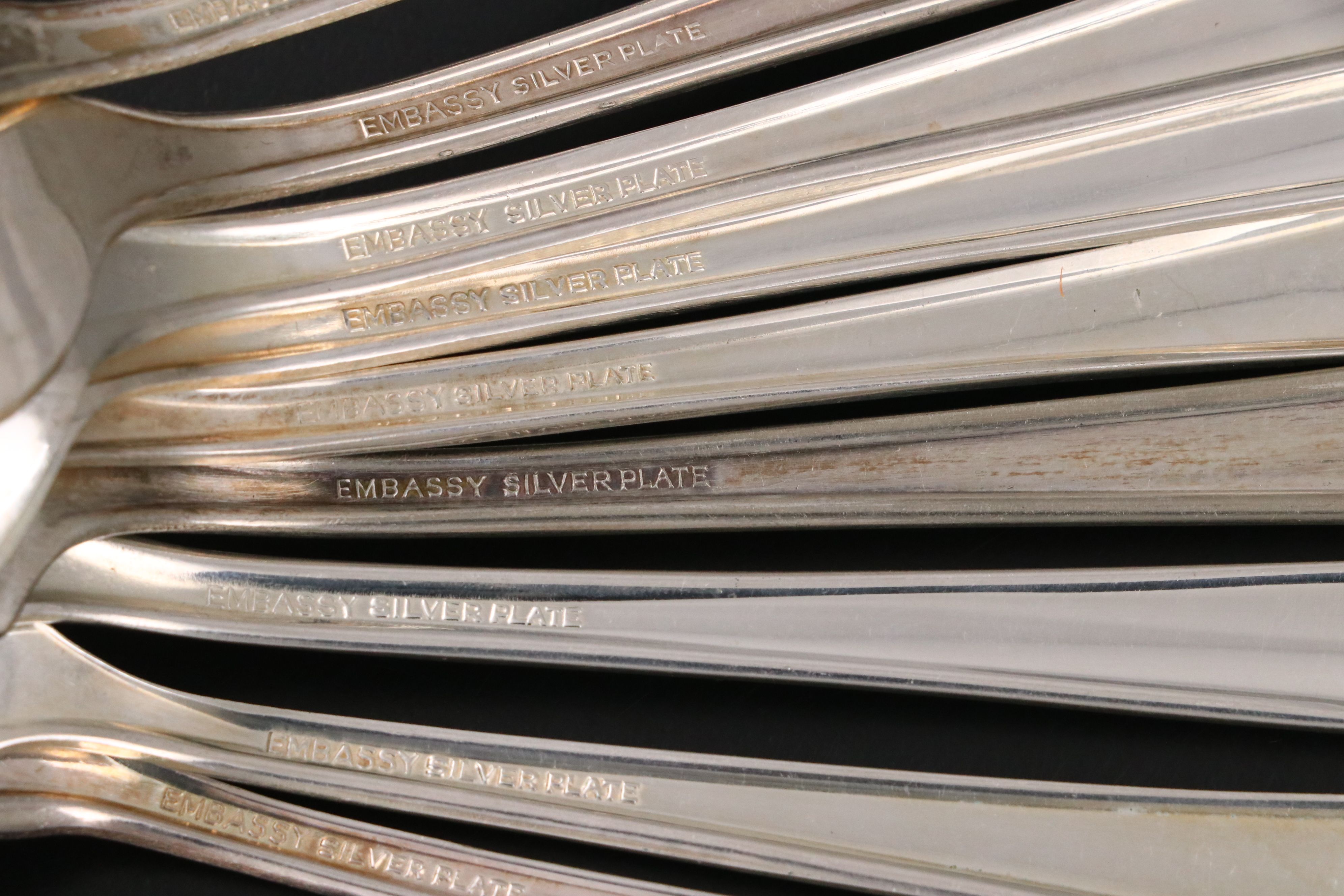 International "Bouquet-Embassy" Silver Plate Flatware, 1939