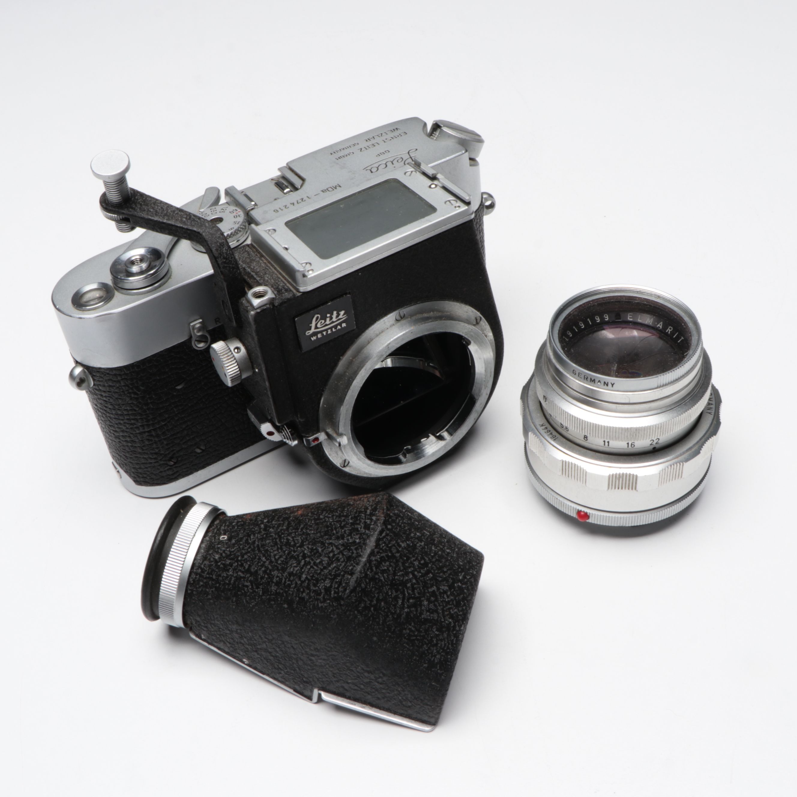 Leica MDa Scientific Camera with Leica Visoflex Housing, 1971