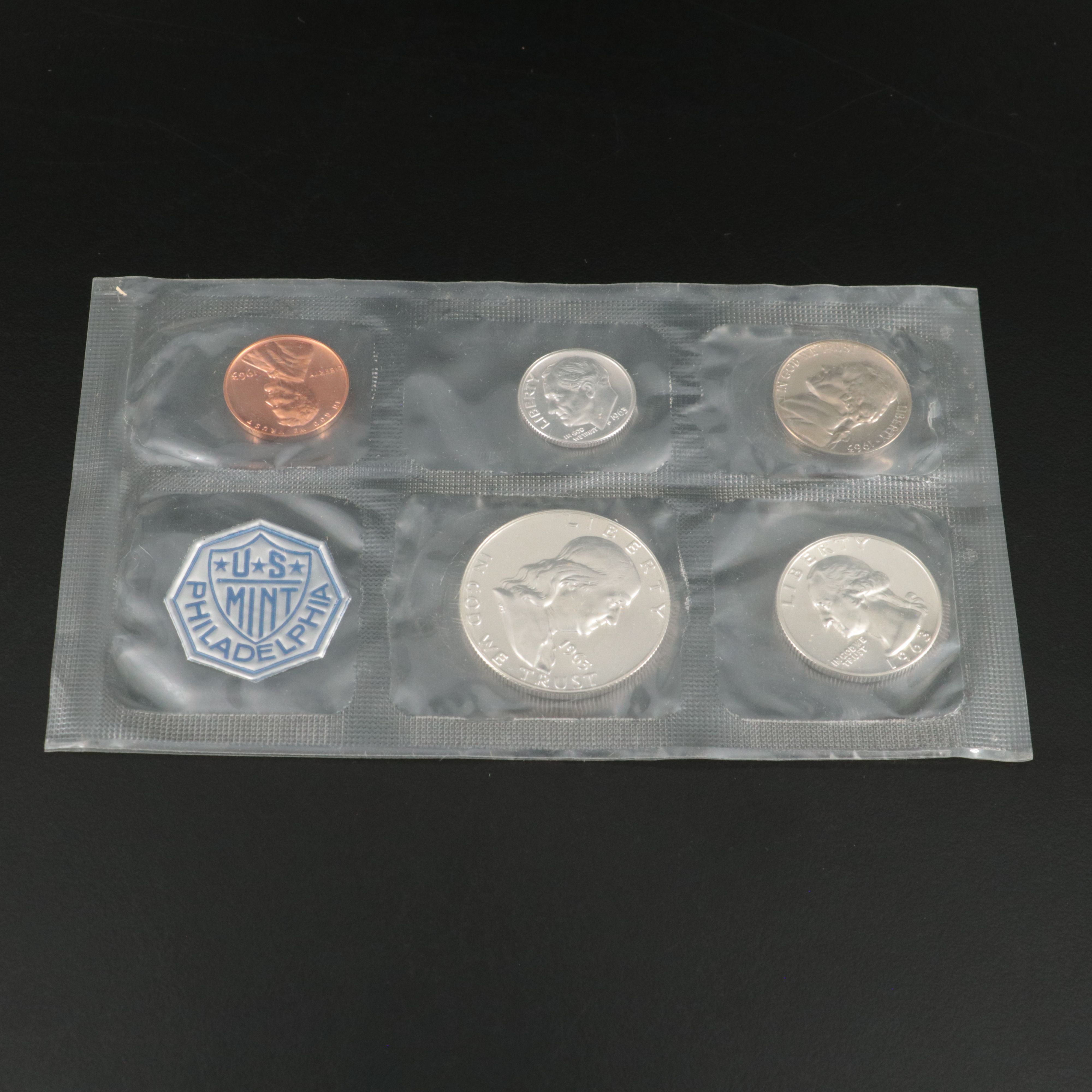 Two Classic U.S. Silver Proof Sets 1963 and 1964