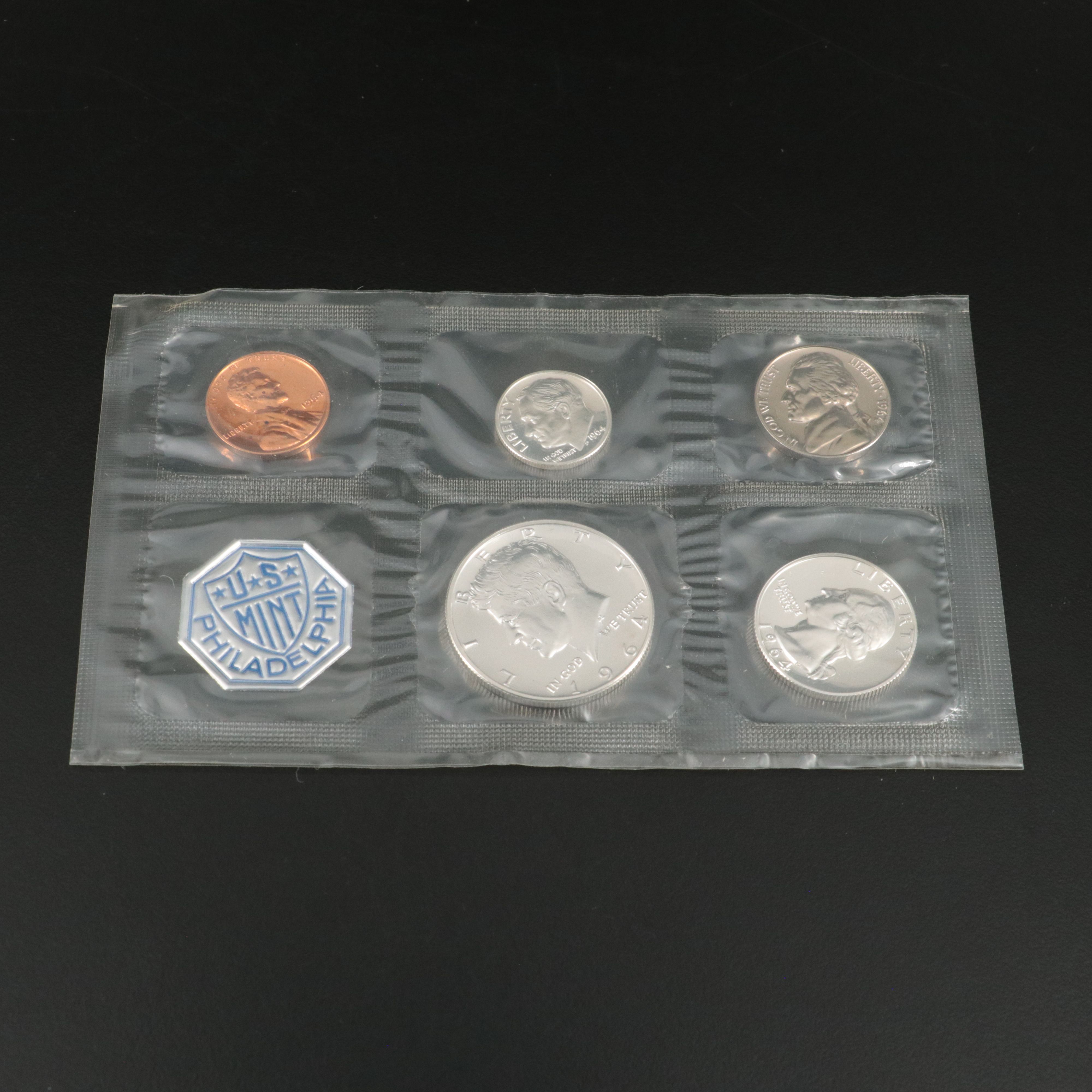 Two Classic U.S. Silver Proof Sets 1963 and 1964