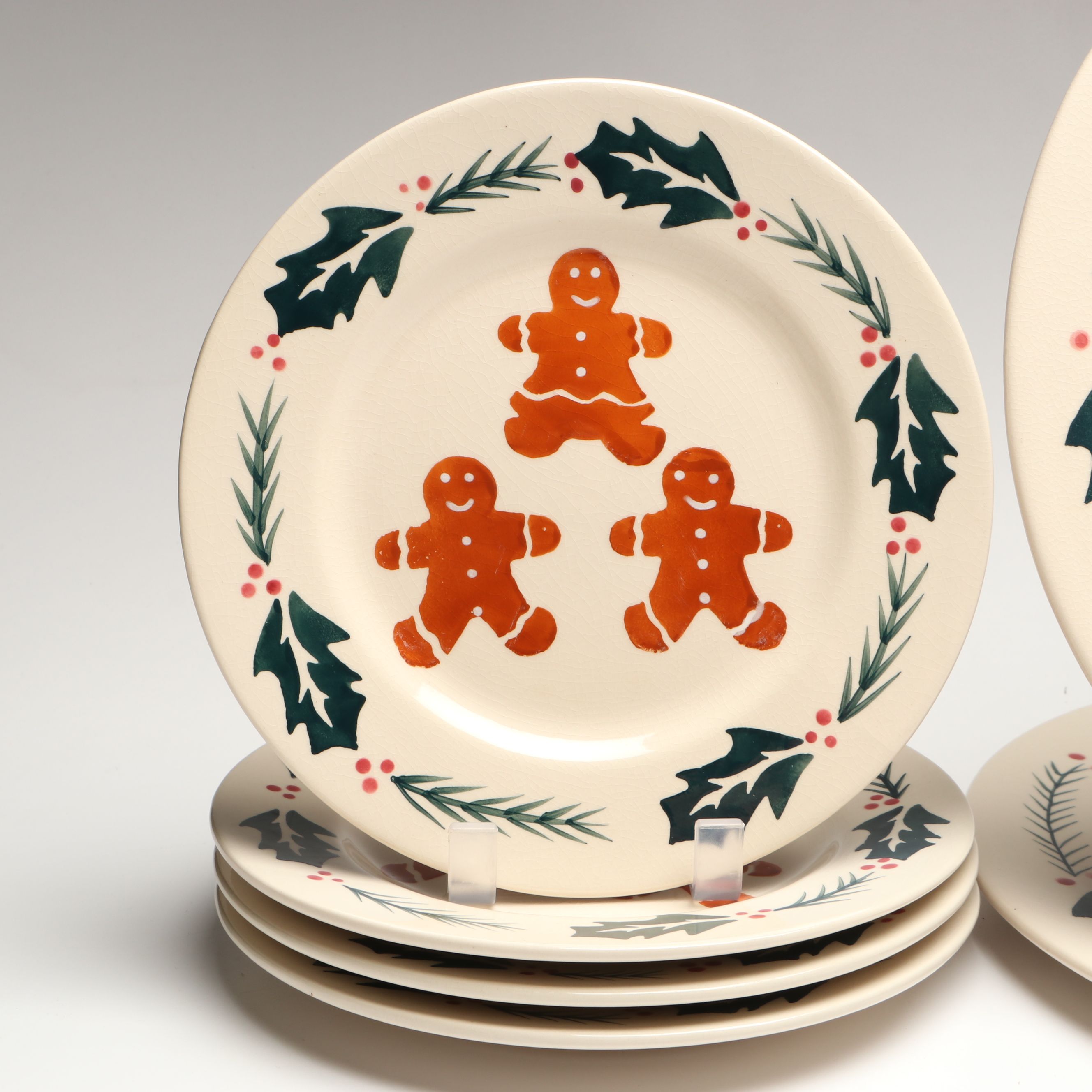 The Cook's Bazaar and Hartstone Gingerbread Dinnerware with Ornaments