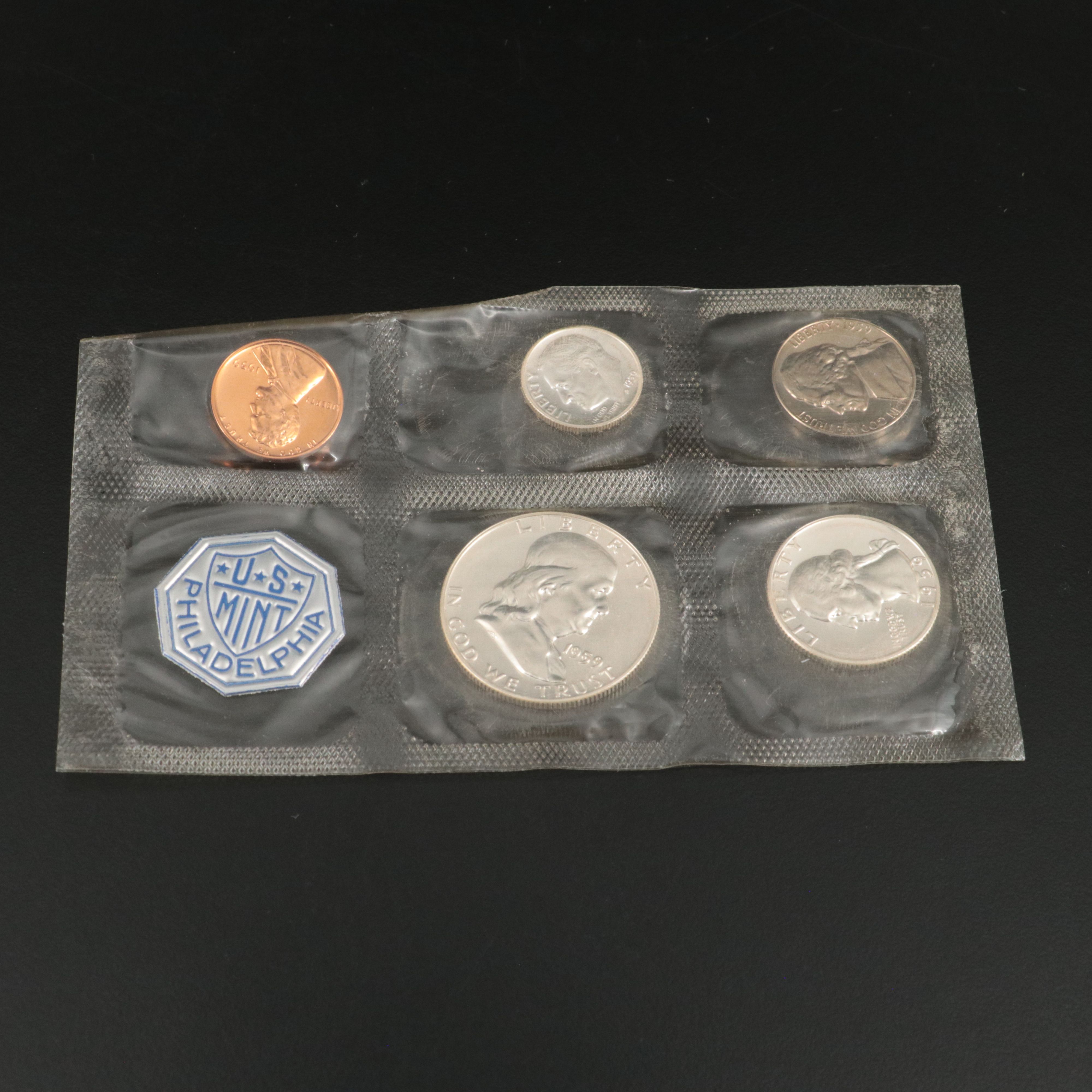 Two Classic U.S. Silver Proof Sets 1957 and 1959