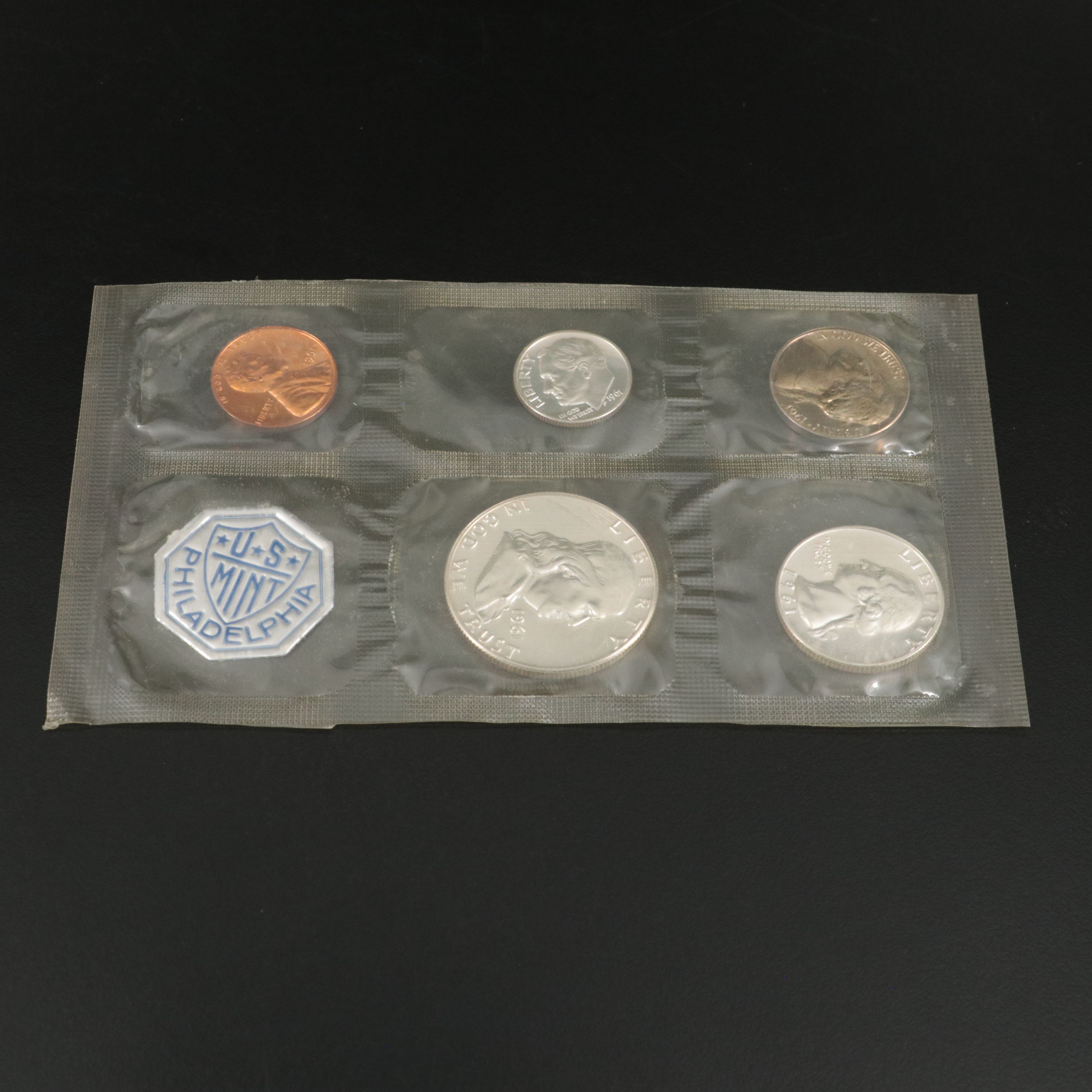 Two Classic U.S. Silver Proof Sets 1961 and 1962