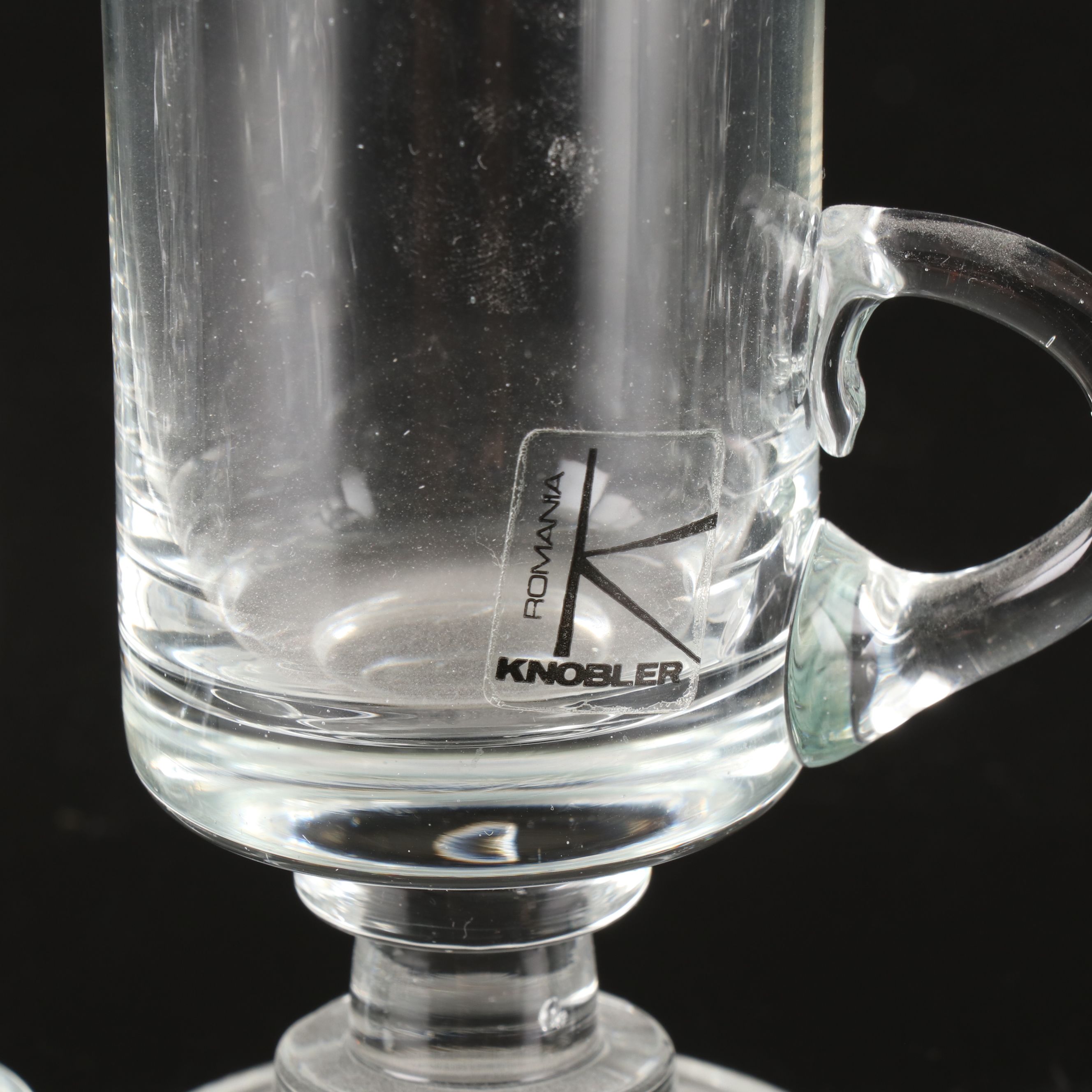 Kosta Shot Glasses, Knobler Irish Coffee Glass Mugs, and Svend Jensen Decanter