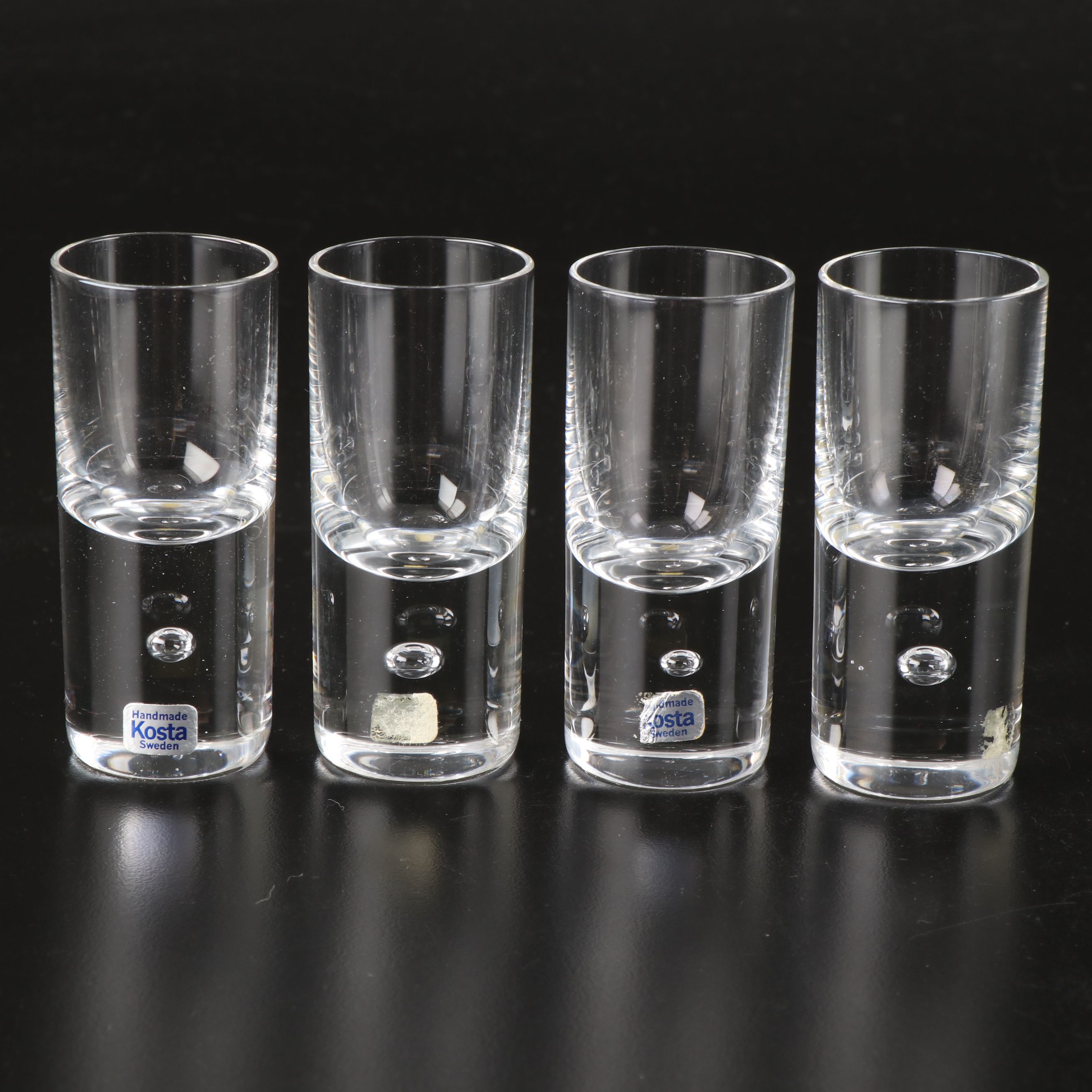 Kosta Shot Glasses, Knobler Irish Coffee Glass Mugs, and Svend Jensen Decanter