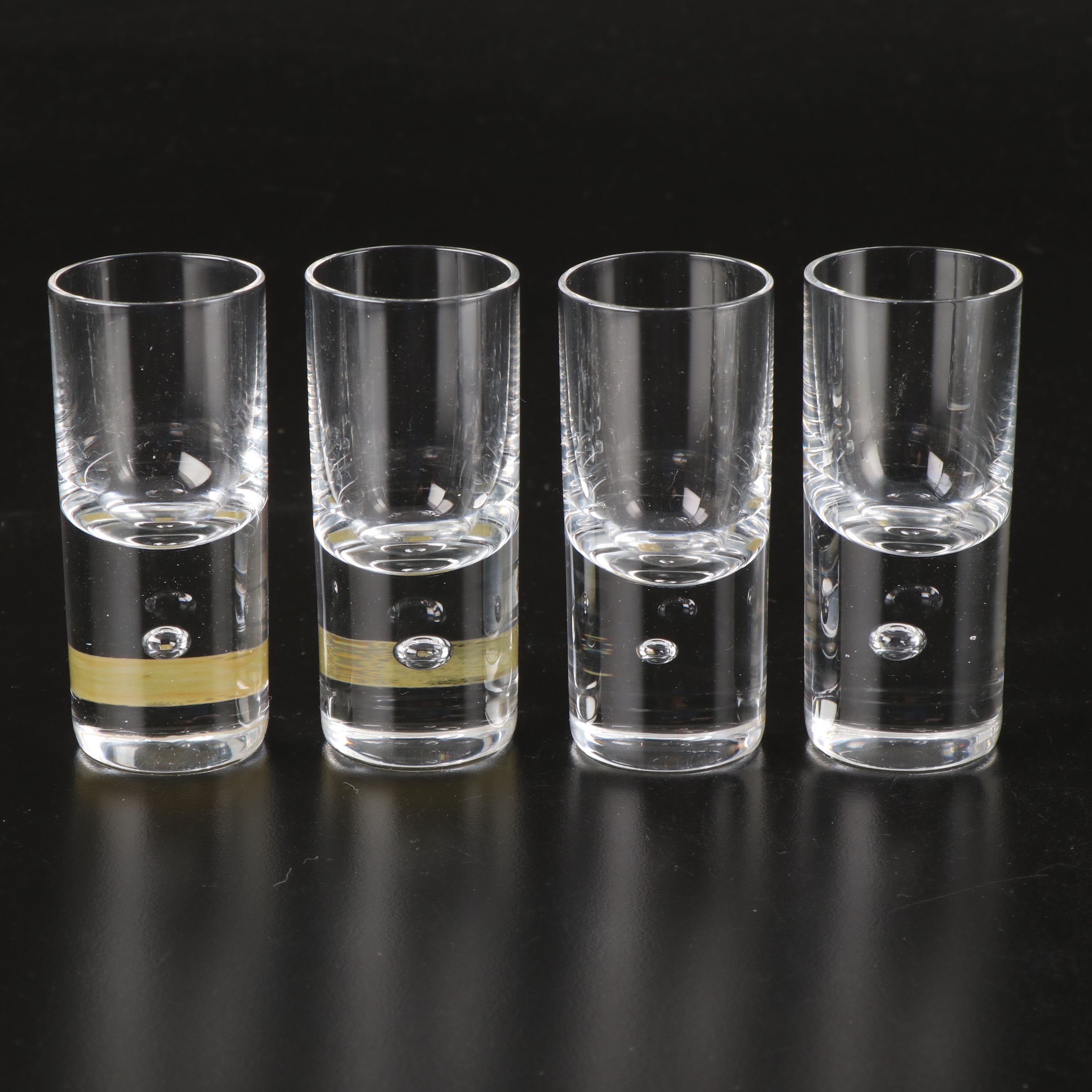 Kosta Shot Glasses, Knobler Irish Coffee Glass Mugs, and Svend Jensen Decanter