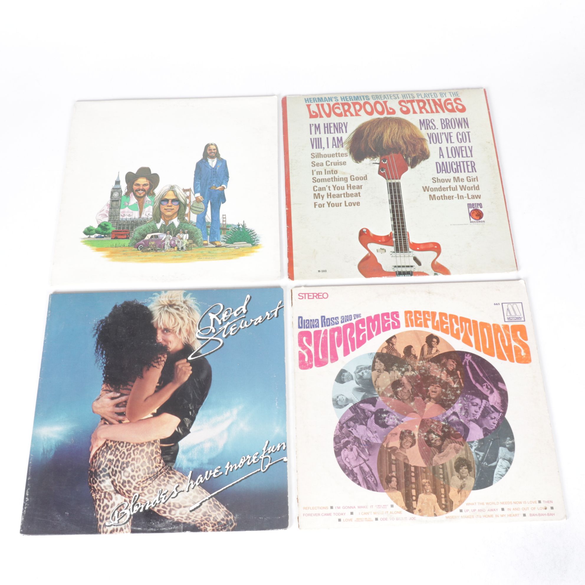 Dolly Parton, Tammy Wynette, The Beatles and More Vinyl Record Albums