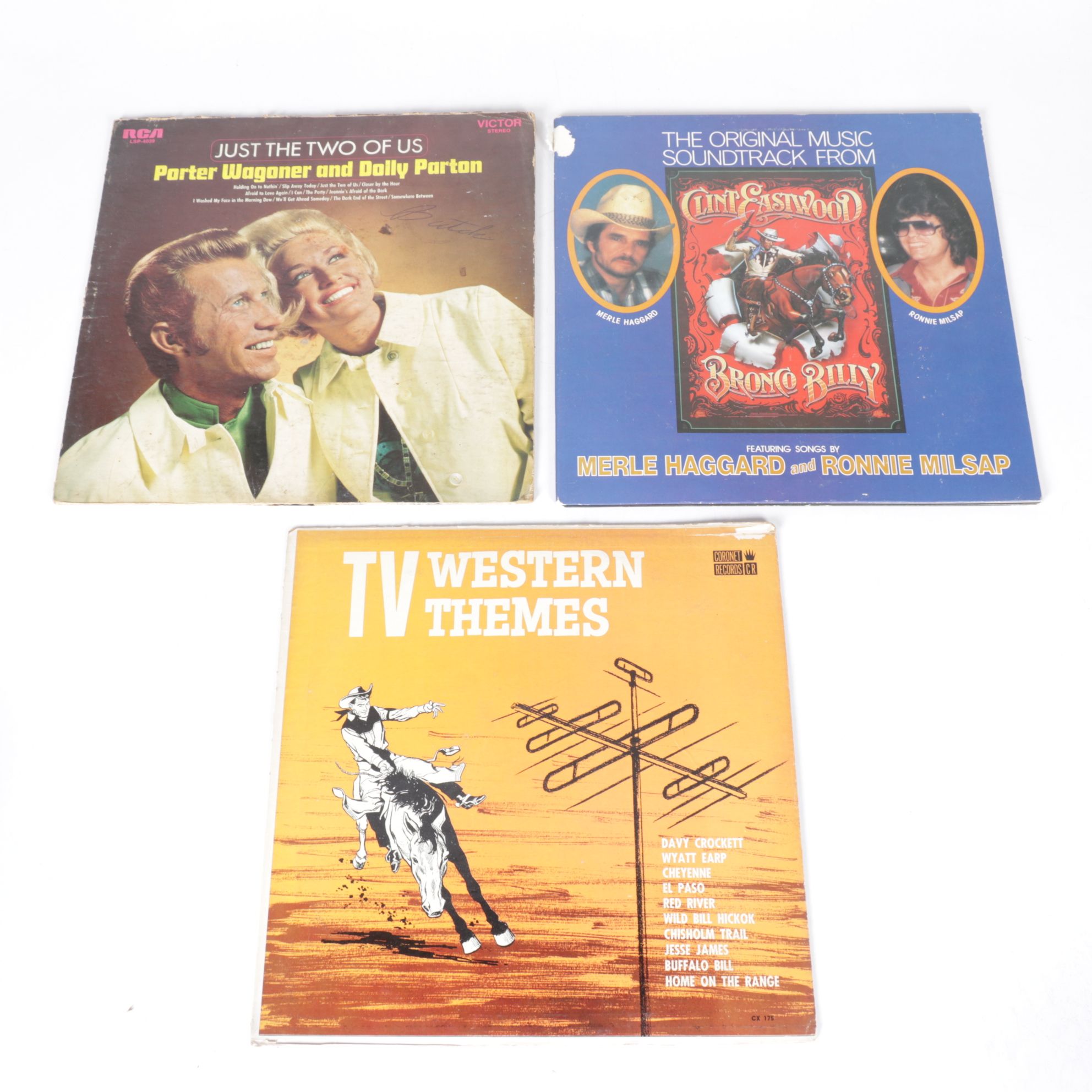 Dolly Parton, Tammy Wynette, The Beatles and More Vinyl Record Albums