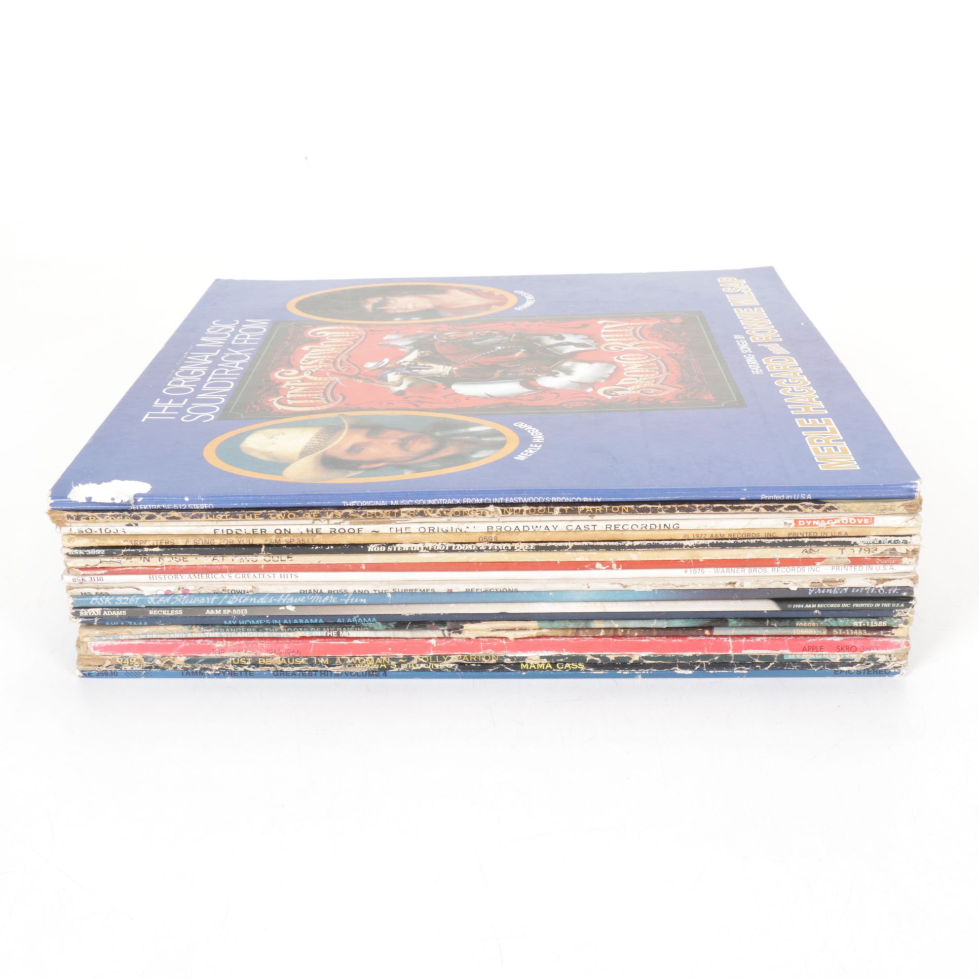 Dolly Parton, Tammy Wynette, The Beatles and More Vinyl Record Albums