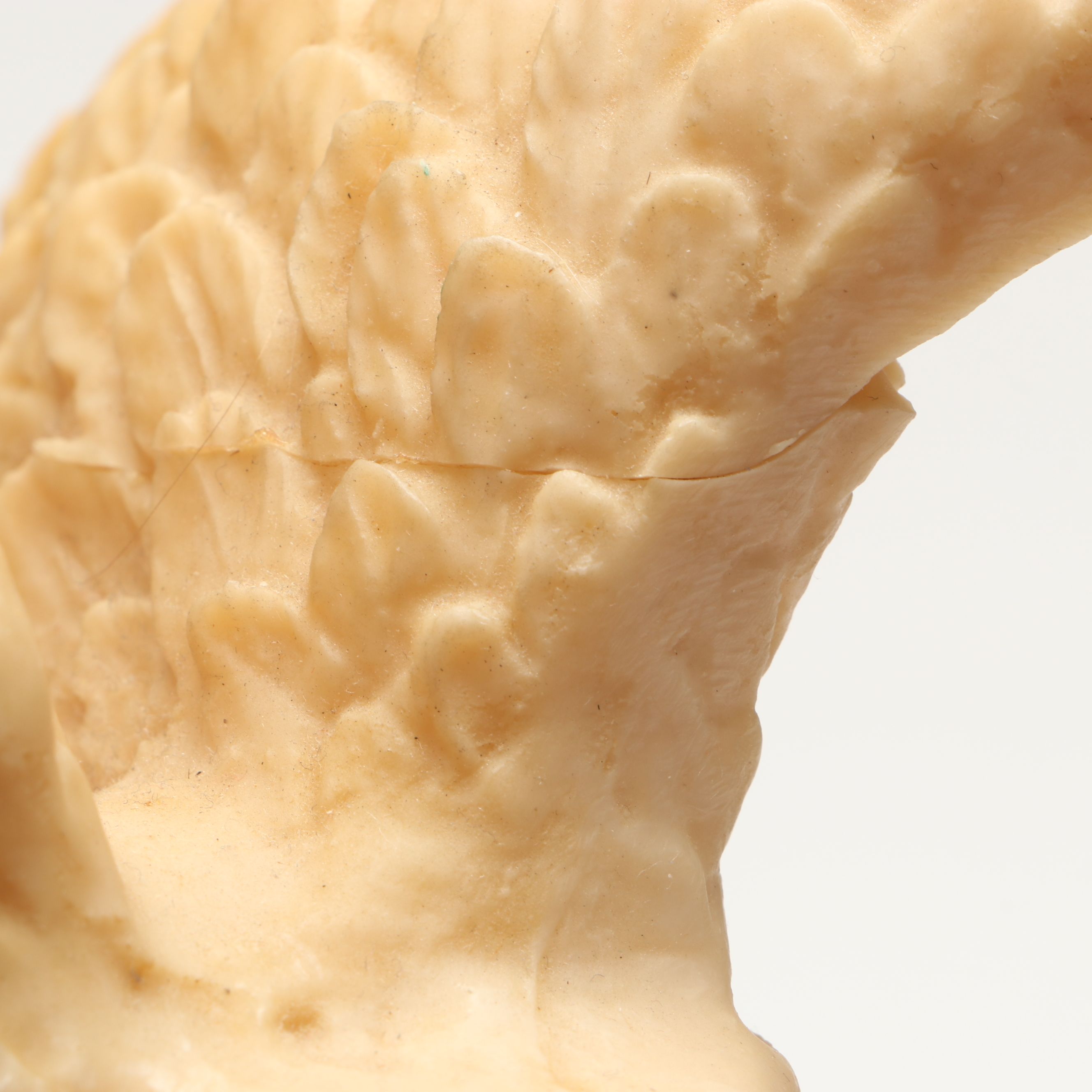 Live Edge Carved Wood Eagle with Other Resin Eagle Wall Mount and Sculpture