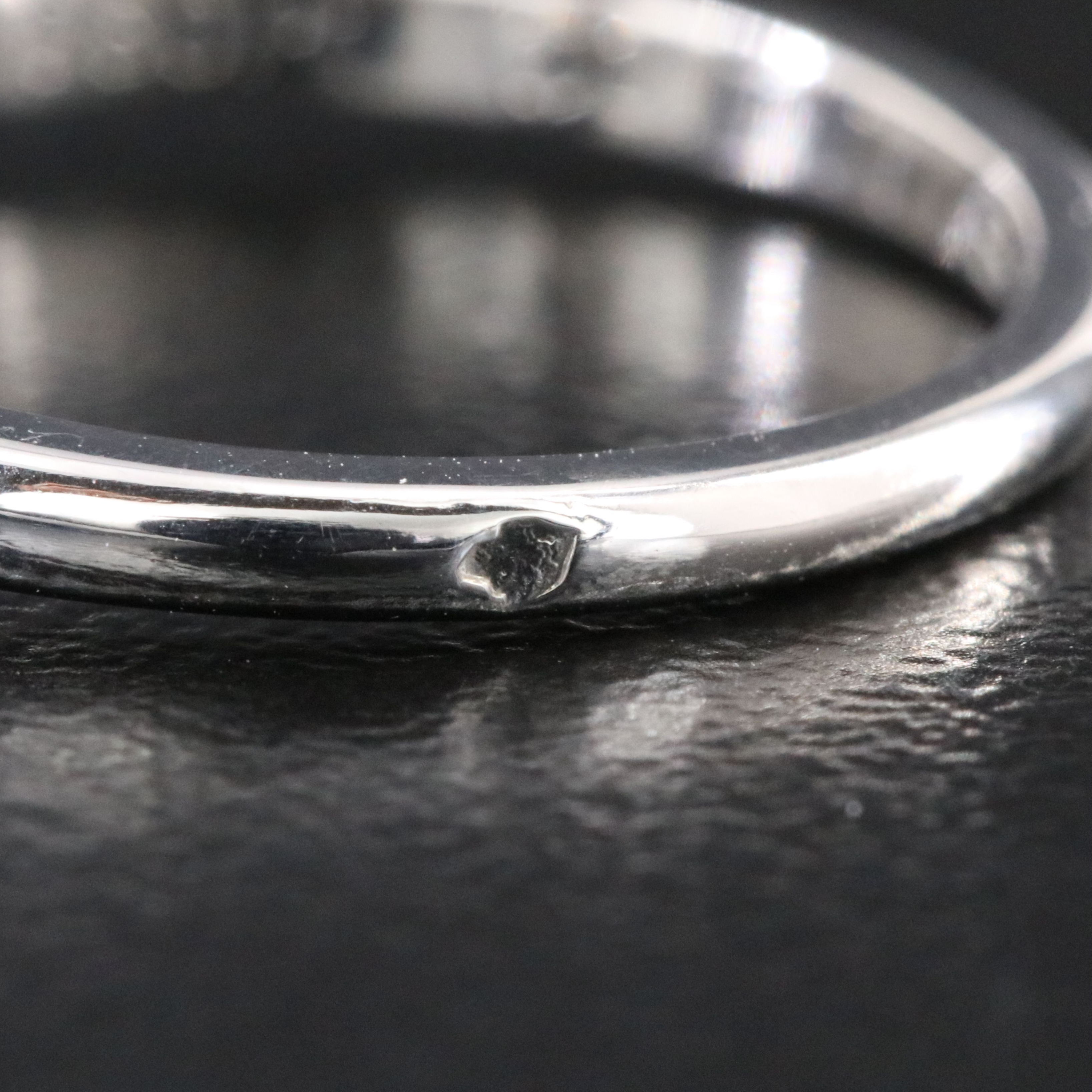 Cartier 1895 Platinum 0.25 CT Diamond Solitaire Ring with COA and GIA Report