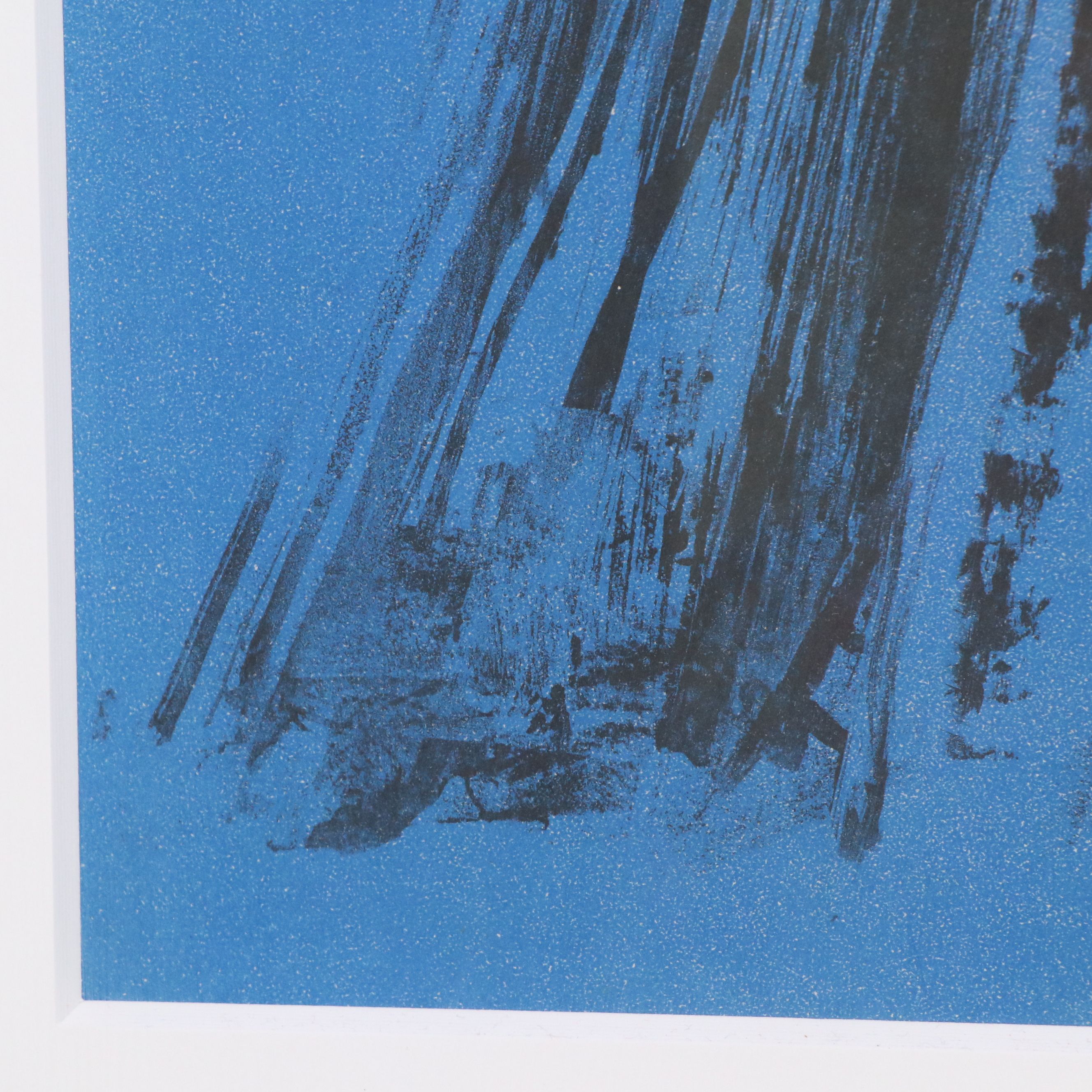 Cleve Gray Abstract Expressionist Lithograph, Mid to Late 20th Century