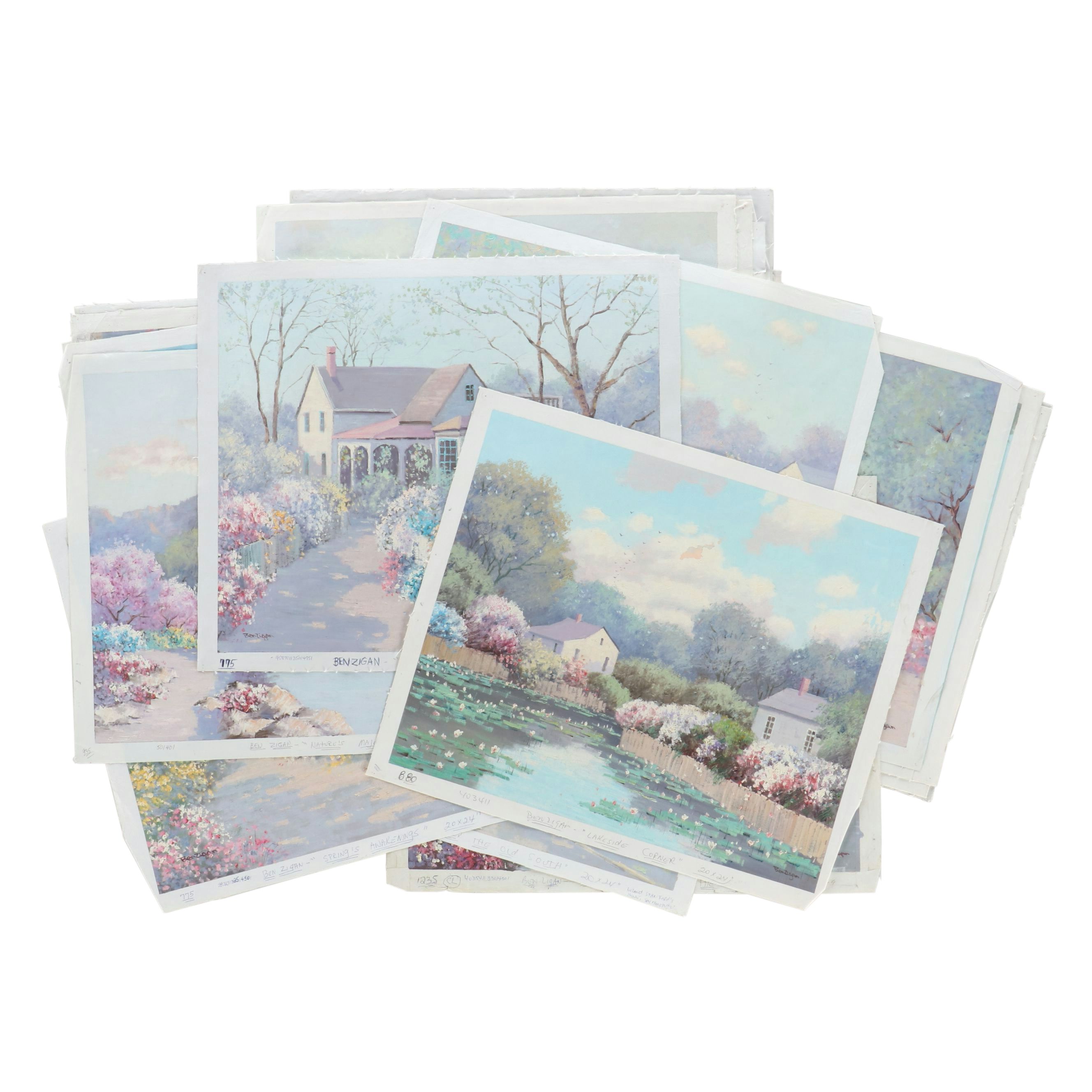 Uncommon Discoveries: Cozy Springtime Paintings on Canvas