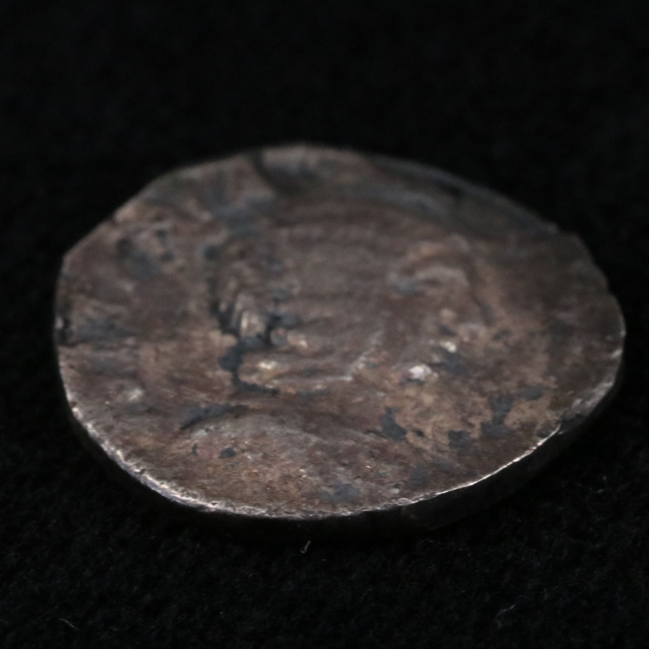 Ancient Roman Imperial AR Denarius Coin of Julia Domna, ca. 208 A.D.