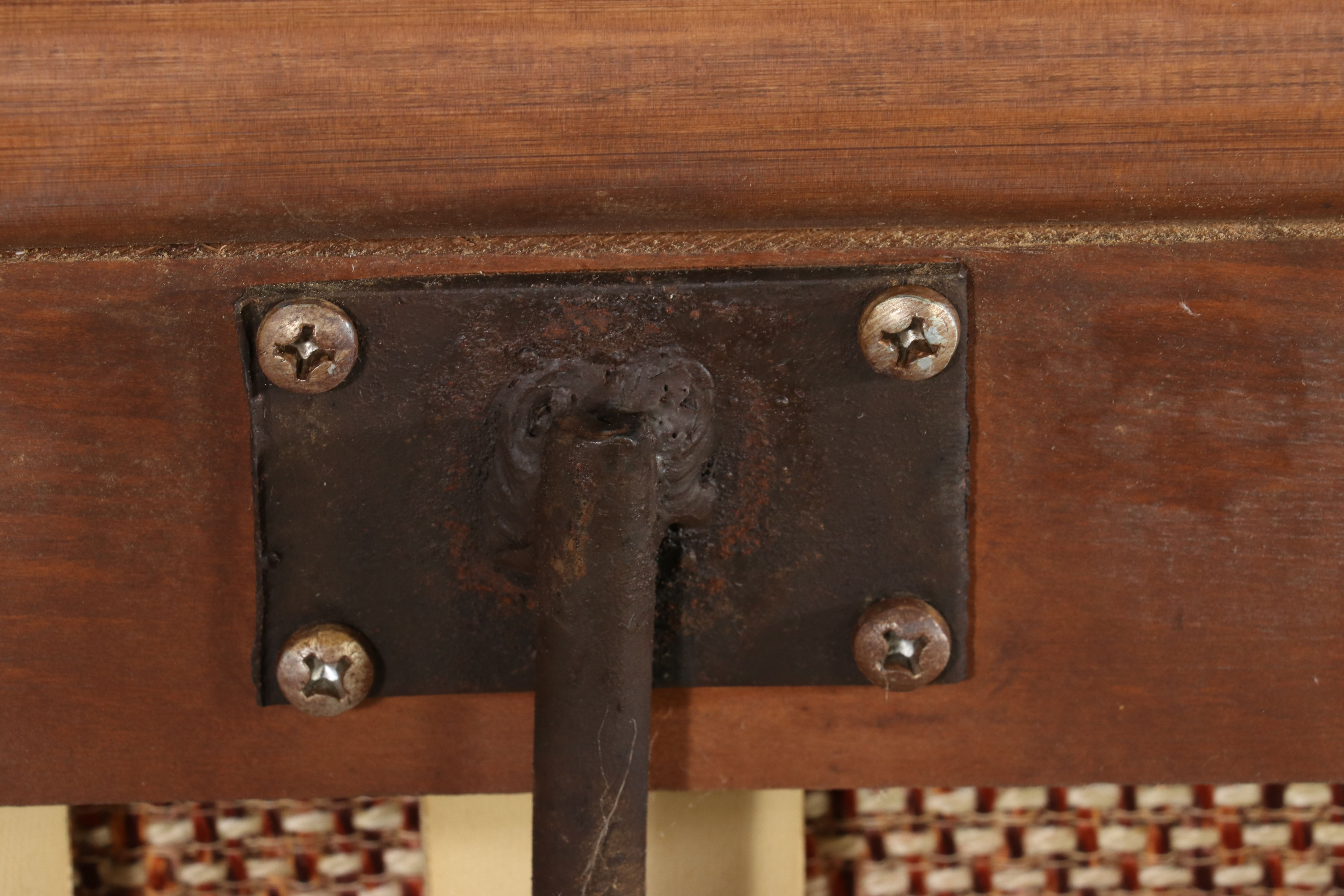 Vintage Whitecraft Rattan Sofa, Mid-20th Century