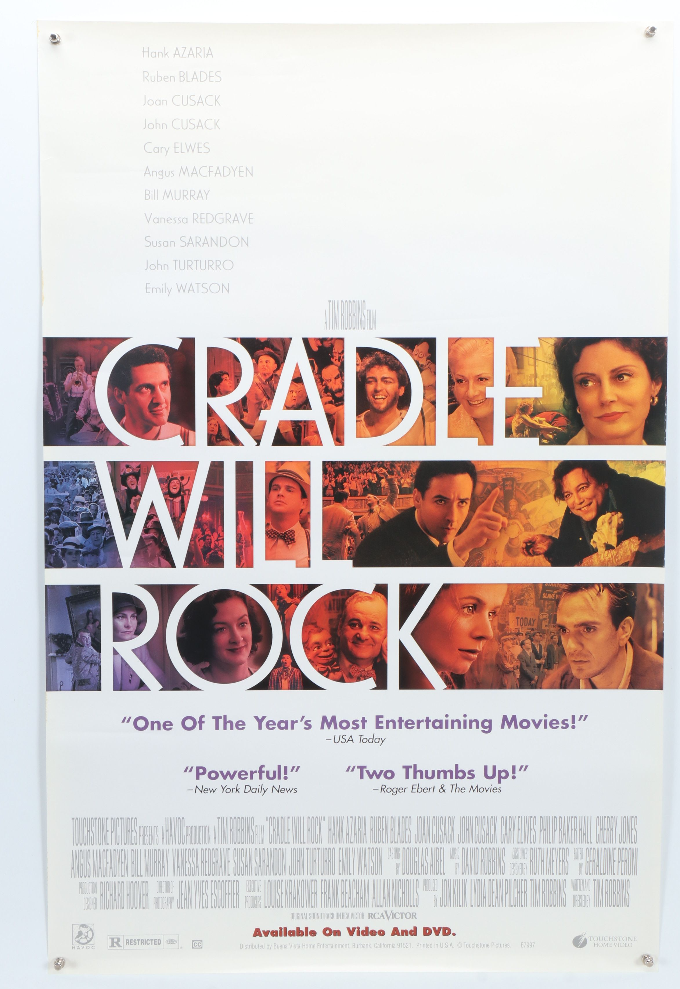 "Cradle Will Rock," "The Enforcer" and More Movie Posters, 1990s and 2000s