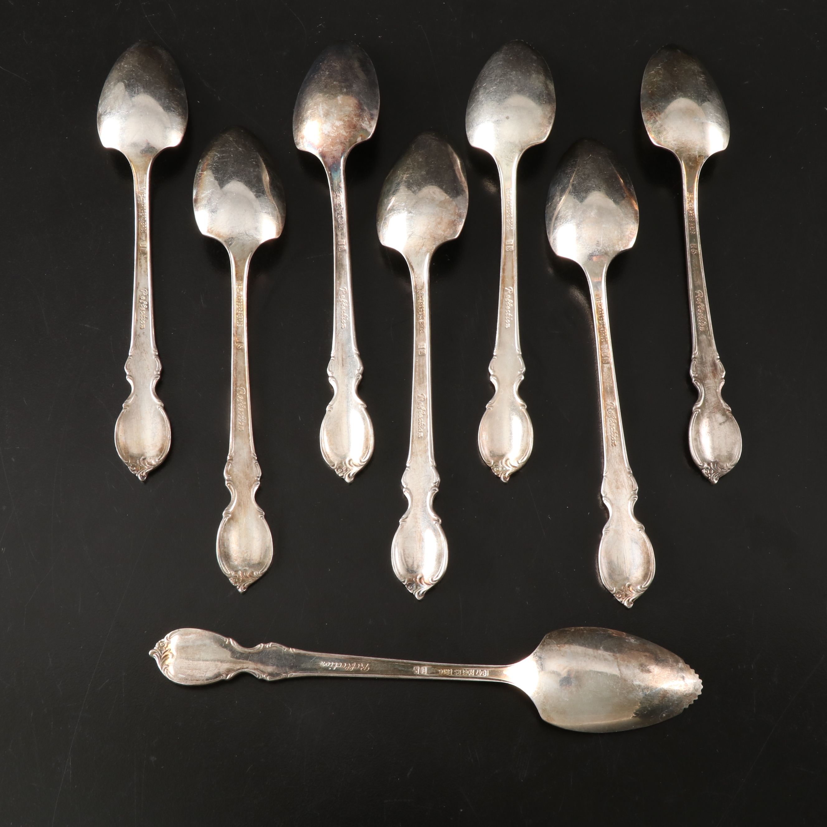 International "Interlude" Serving Forks and Other Silver Plate Flatware