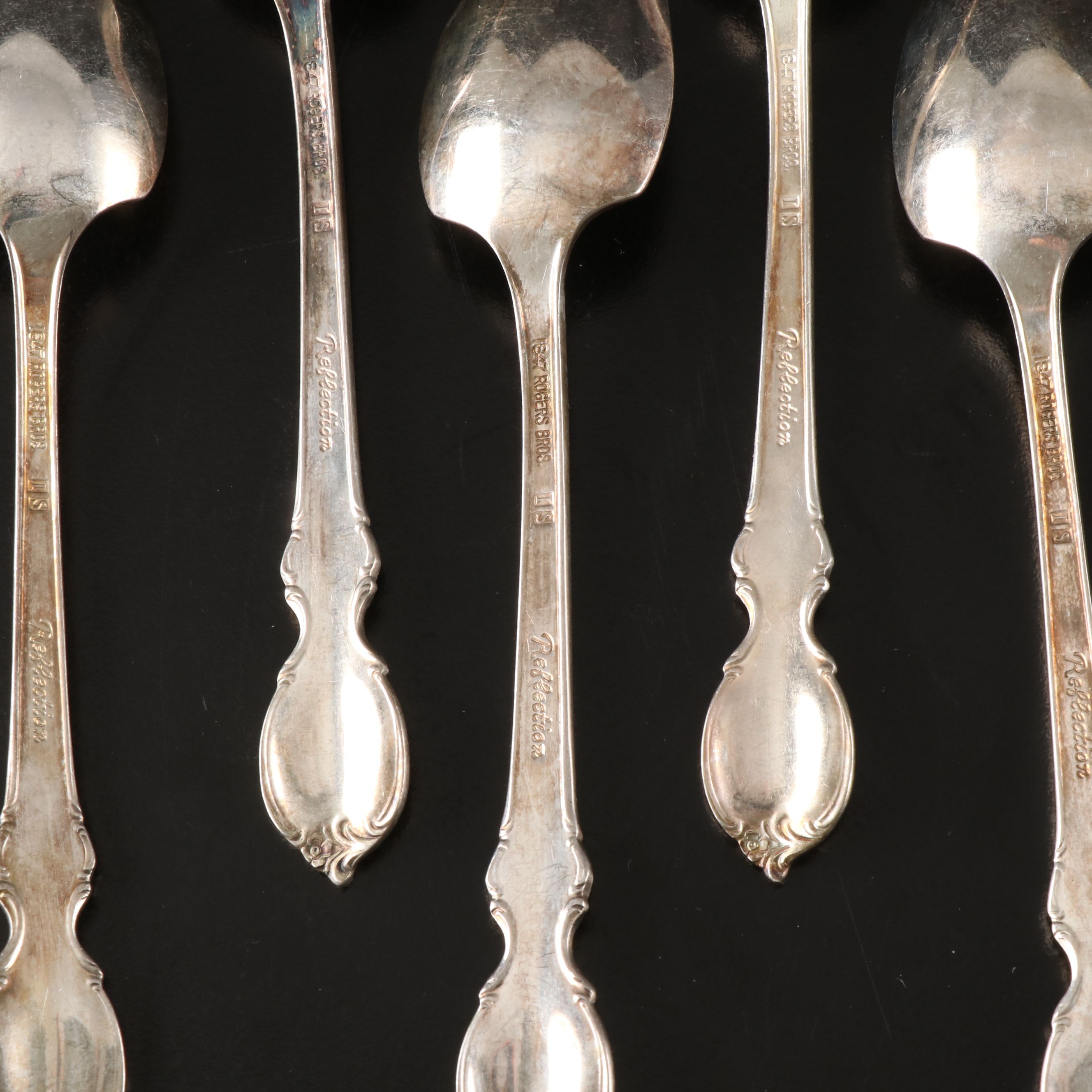 International "Interlude" Serving Forks and Other Silver Plate Flatware