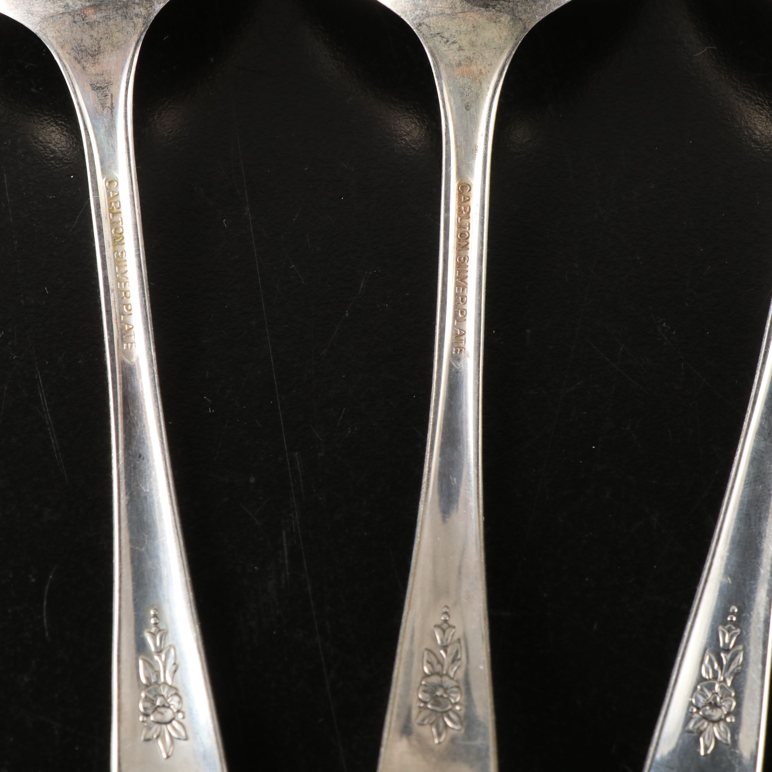 International "Interlude" Serving Forks and Other Silver Plate Flatware