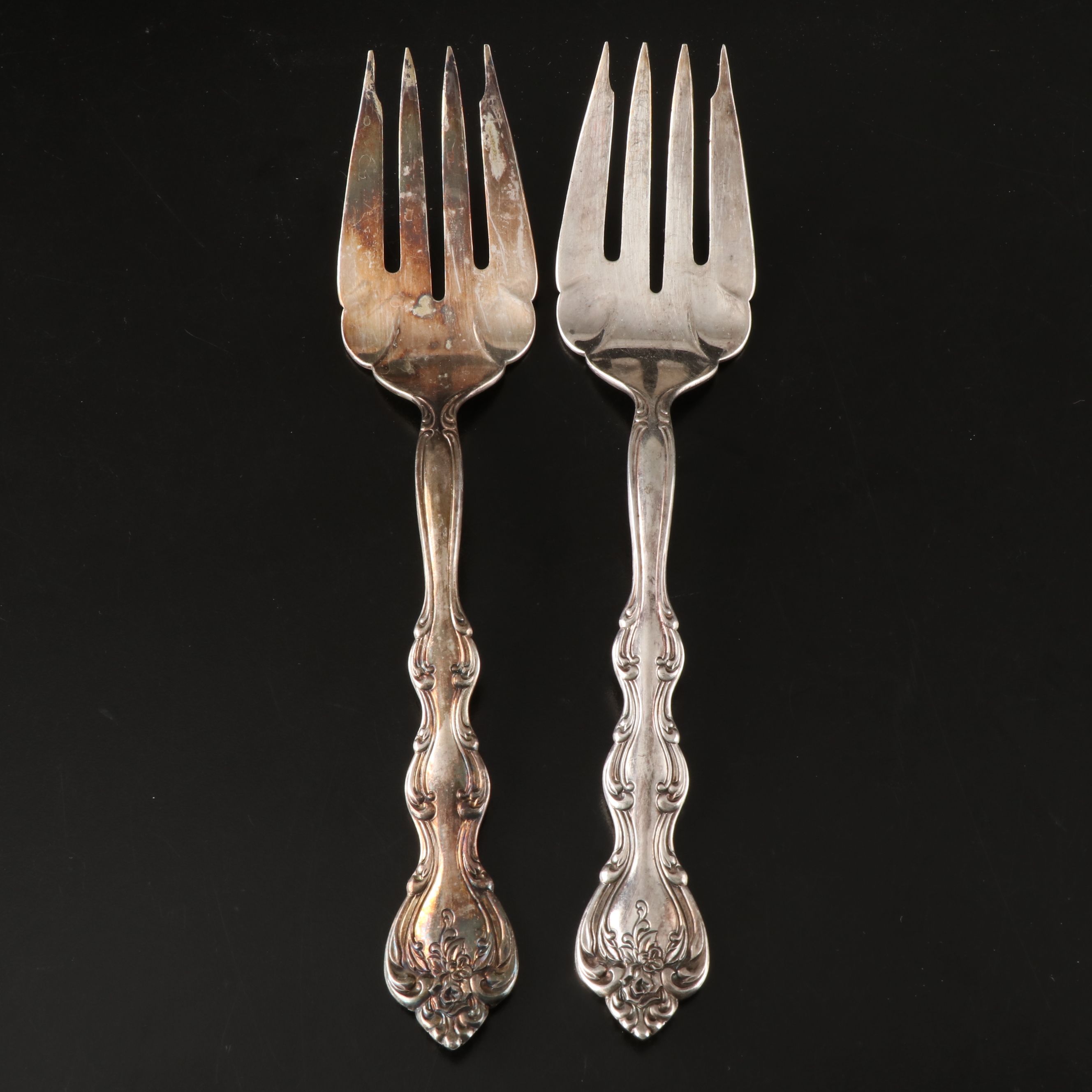 International "Interlude" Serving Forks and Other Silver Plate Flatware